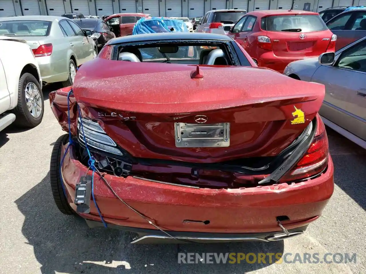 6 Photograph of a damaged car WDDPK3JA0KF159186 MERCEDES-BENZ SLC-CLASS 2019