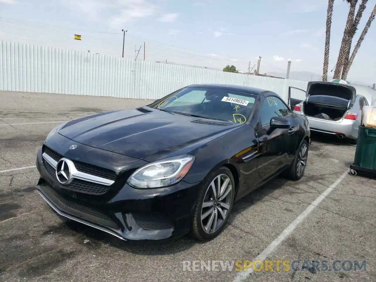 2 Photograph of a damaged car WDDPK3JA3KF163524 MERCEDES-BENZ SLC-CLASS 2019