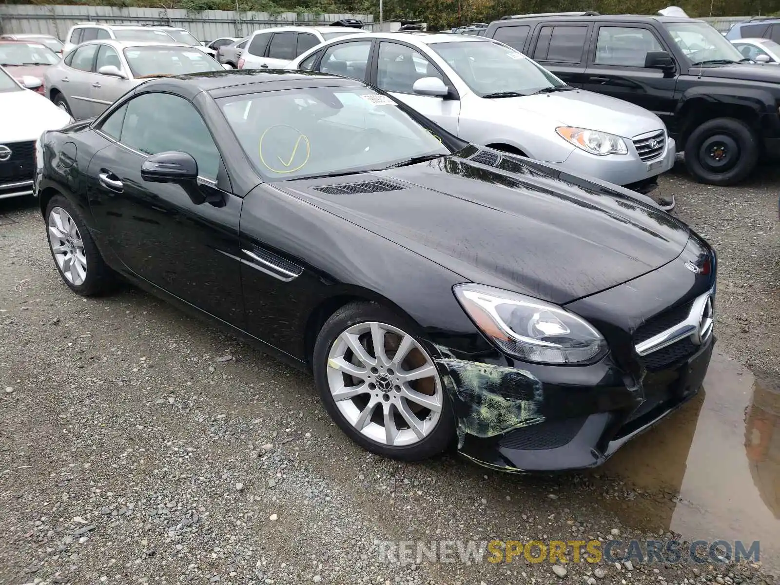 1 Photograph of a damaged car WDDPK3JA5KF162097 MERCEDES-BENZ SLC-CLASS 2019