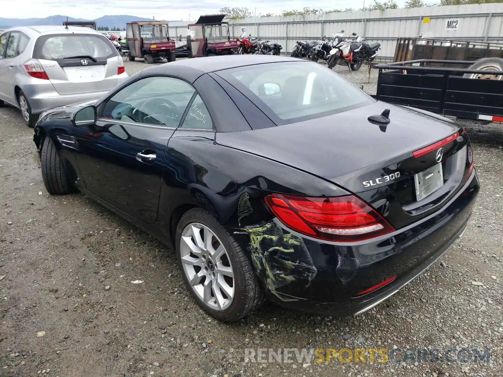 3 Photograph of a damaged car WDDPK3JA5KF162097 MERCEDES-BENZ SLC-CLASS 2019