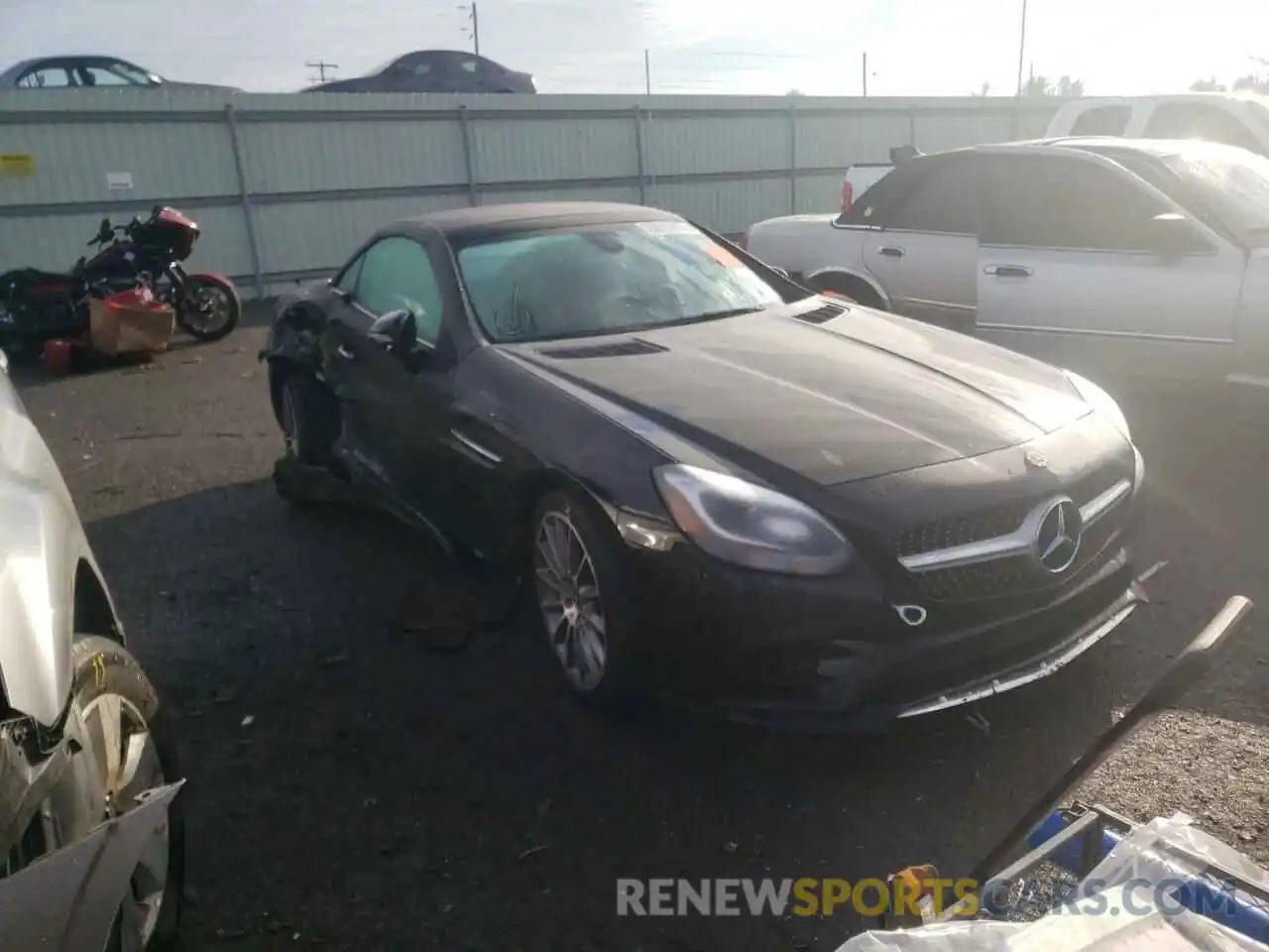 1 Photograph of a damaged car WDDPK3JA7KF161629 MERCEDES-BENZ SLC-CLASS 2019