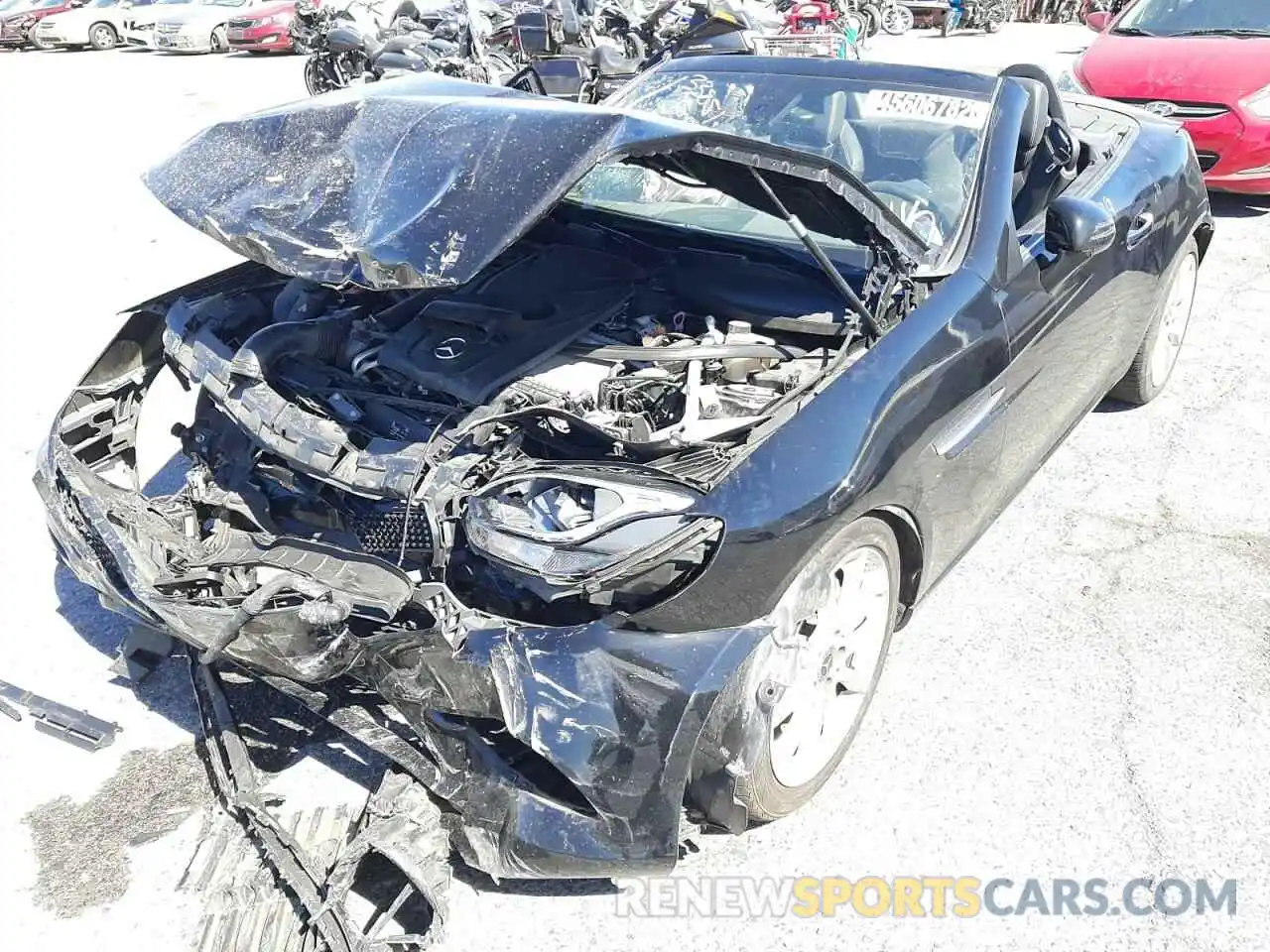 2 Photograph of a damaged car WDDPK3JA9KF163835 MERCEDES-BENZ SLC-CLASS 2019