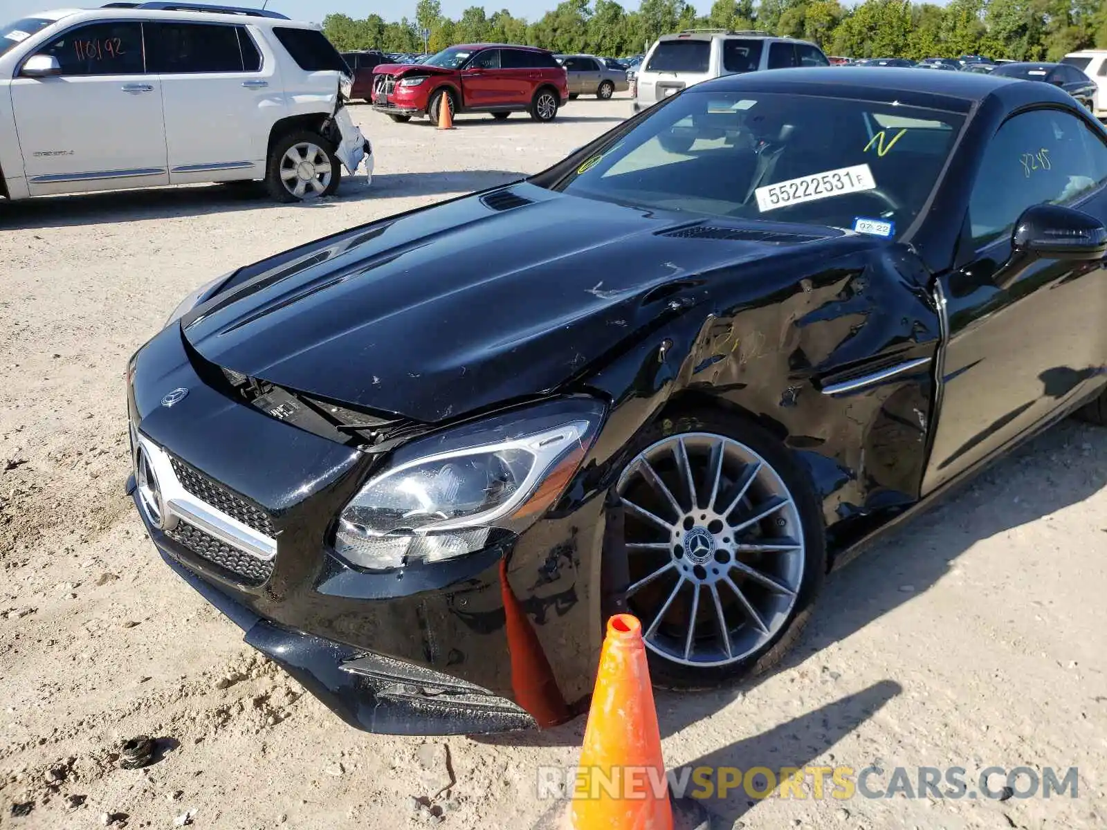 9 Photograph of a damaged car W1KPK3JA0LF170819 MERCEDES-BENZ SLC-CLASS 2020