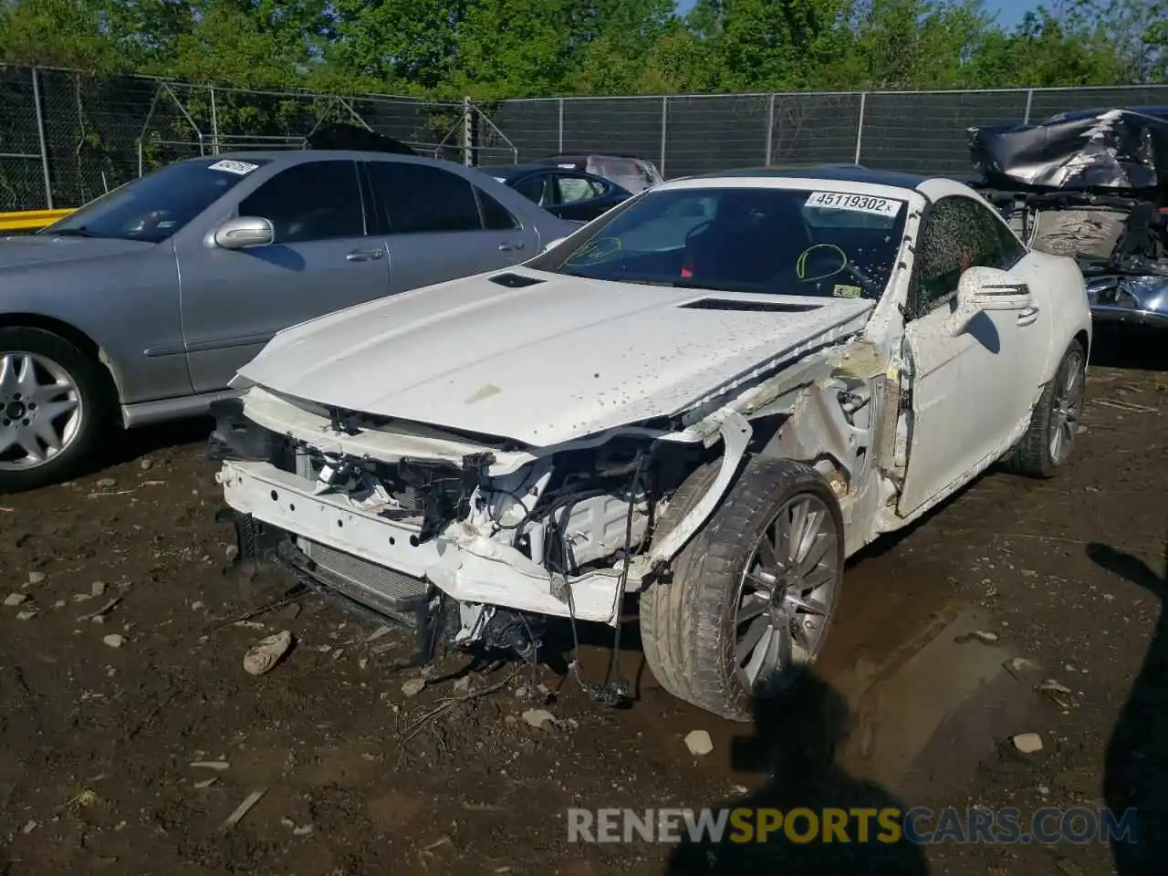 2 Photograph of a damaged car W1KPK3JA4LF171598 MERCEDES-BENZ SLC-CLASS 2020