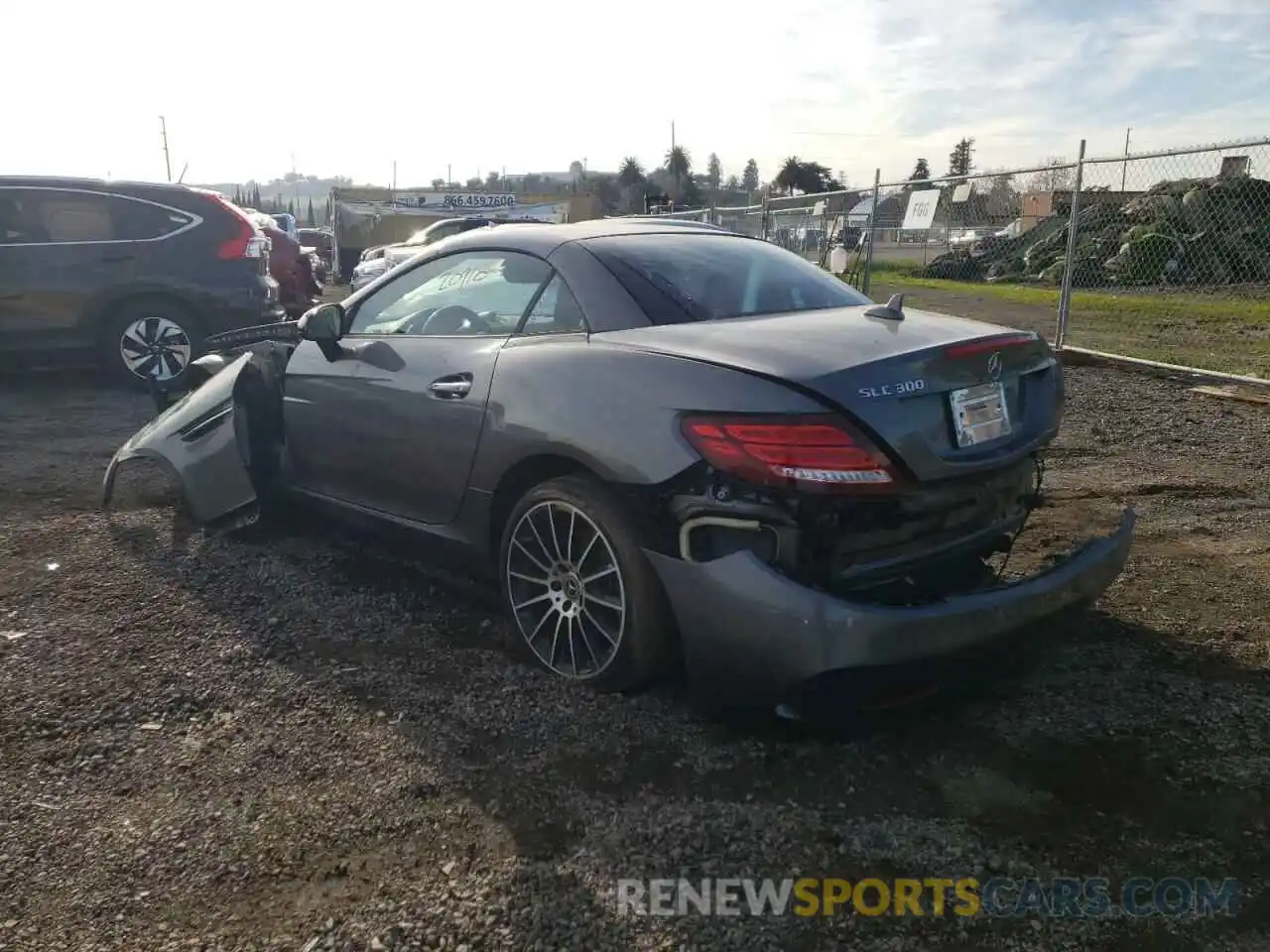 3 Photograph of a damaged car W1KPK3JA5LF169729 MERCEDES-BENZ SLC-CLASS 2020