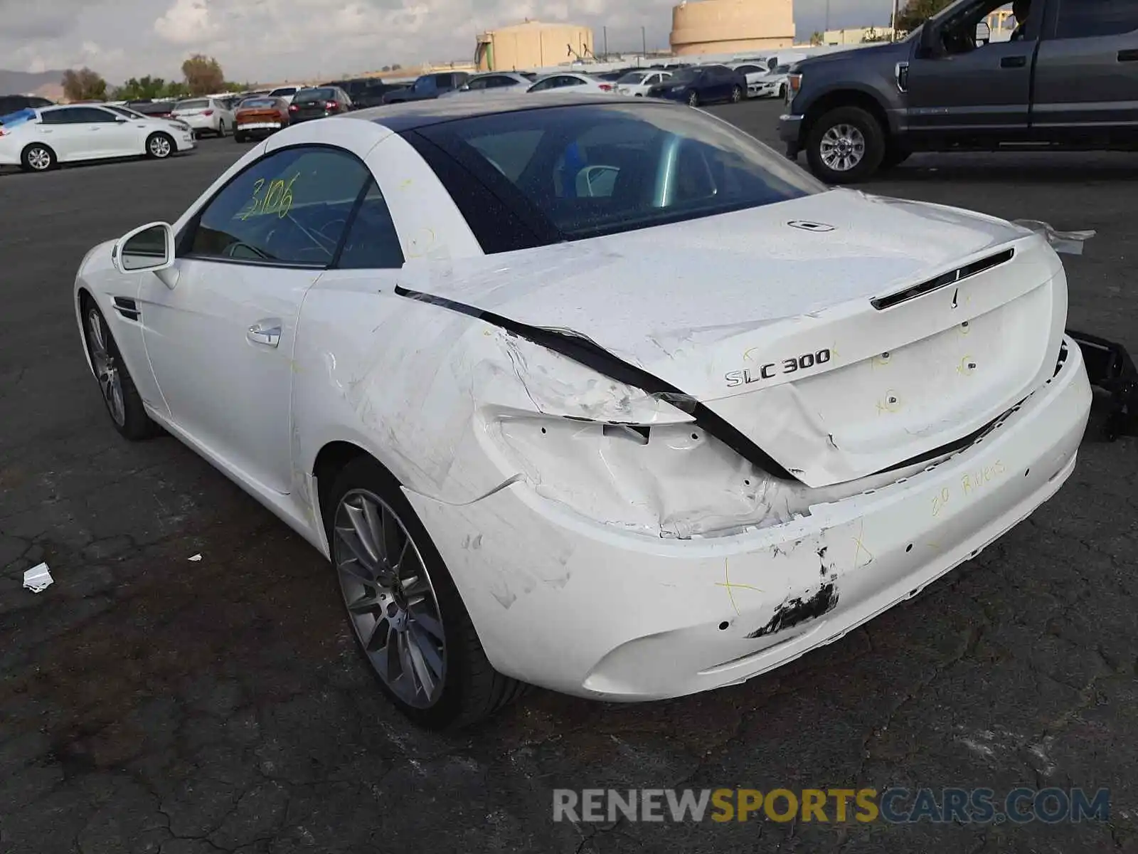 3 Photograph of a damaged car W1KPK3JA6LF169562 MERCEDES-BENZ SLC-CLASS 2020