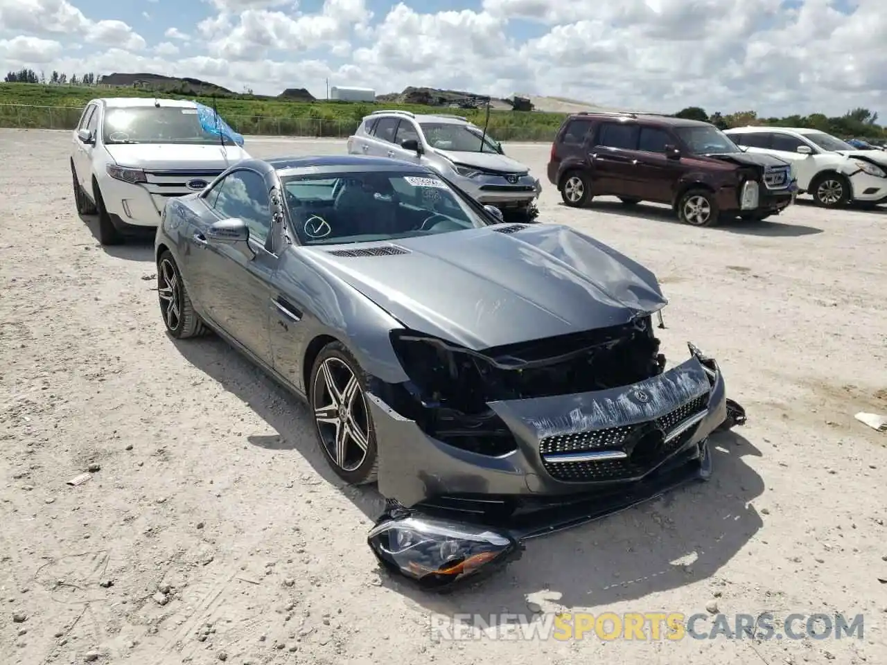 1 Photograph of a damaged car W1KPK3JA7LF172745 MERCEDES-BENZ SLC-CLASS 2020