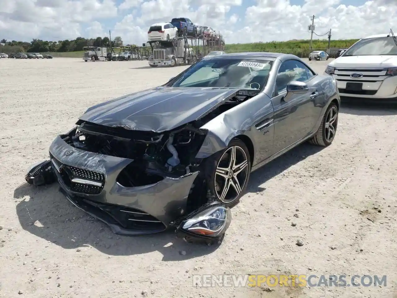 2 Photograph of a damaged car W1KPK3JA7LF172745 MERCEDES-BENZ SLC-CLASS 2020