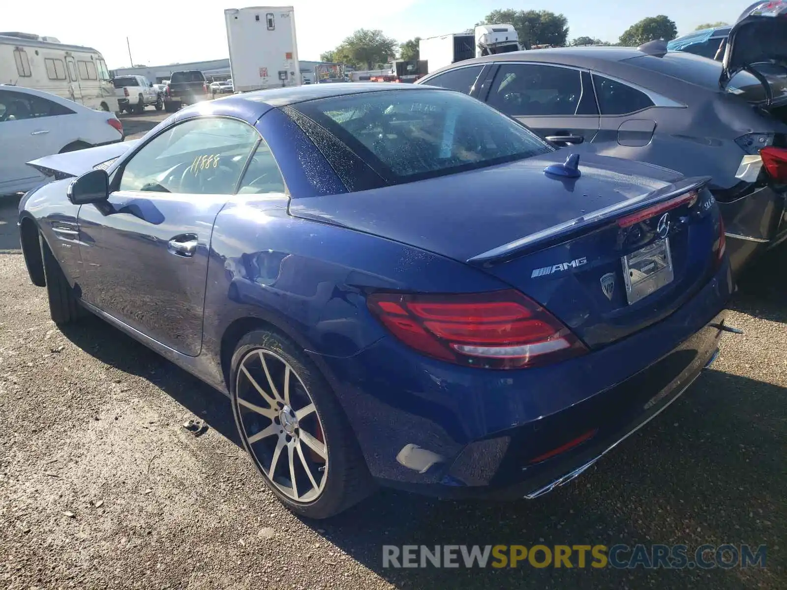 3 Photograph of a damaged car WDDPK6GA7LF166548 MERCEDES-BENZ SLC-CLASS 2020