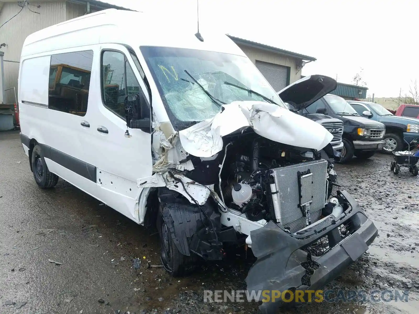 1 Фотография поврежденного автомобиля WD4PE7ED7KT015302 MERCEDES-BENZ SPRINTER 1 2019
