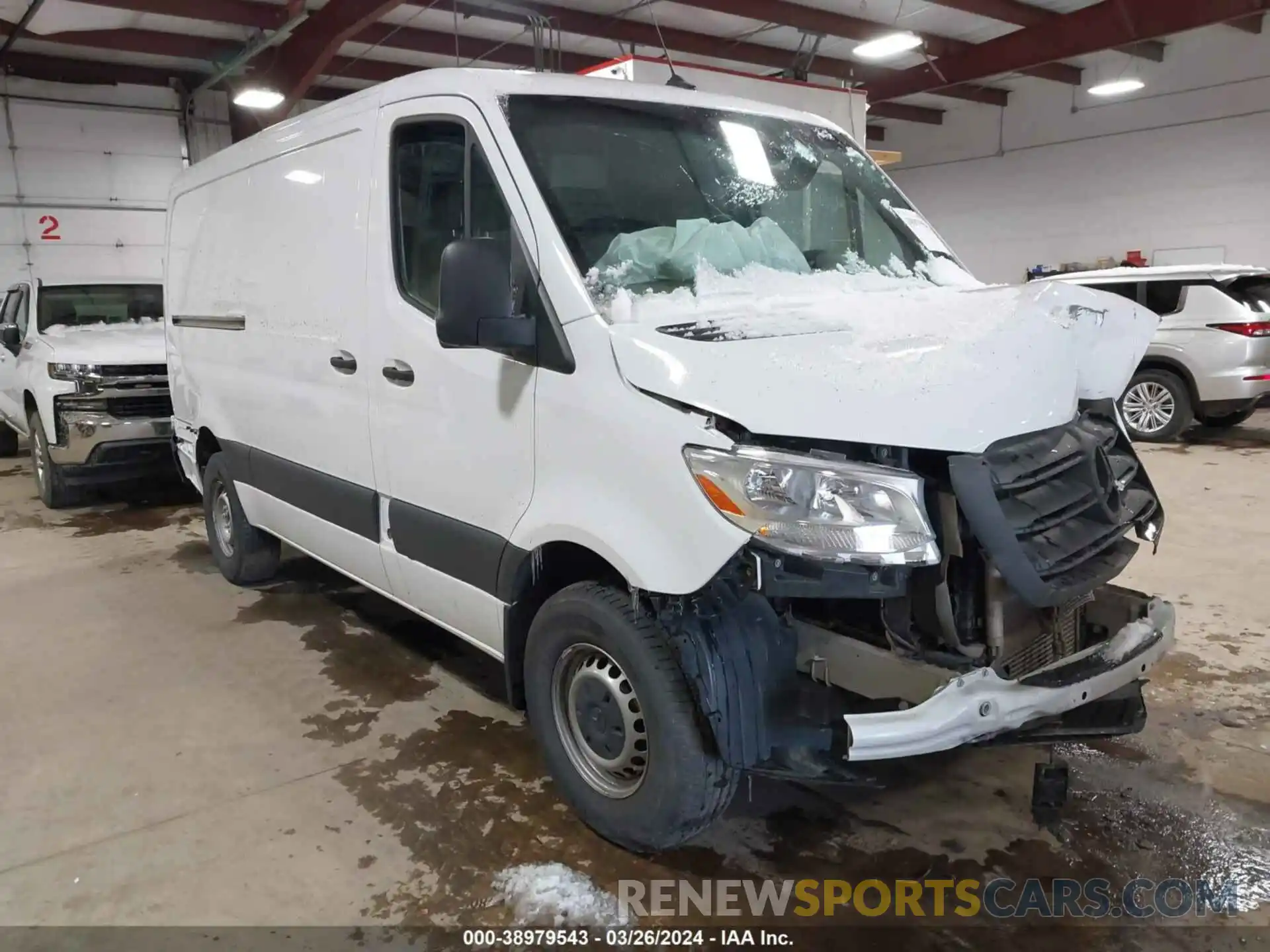 1 Photograph of a damaged car W1Y70BGY0NT093495 MERCEDES-BENZ SPRINTER 1500 2022