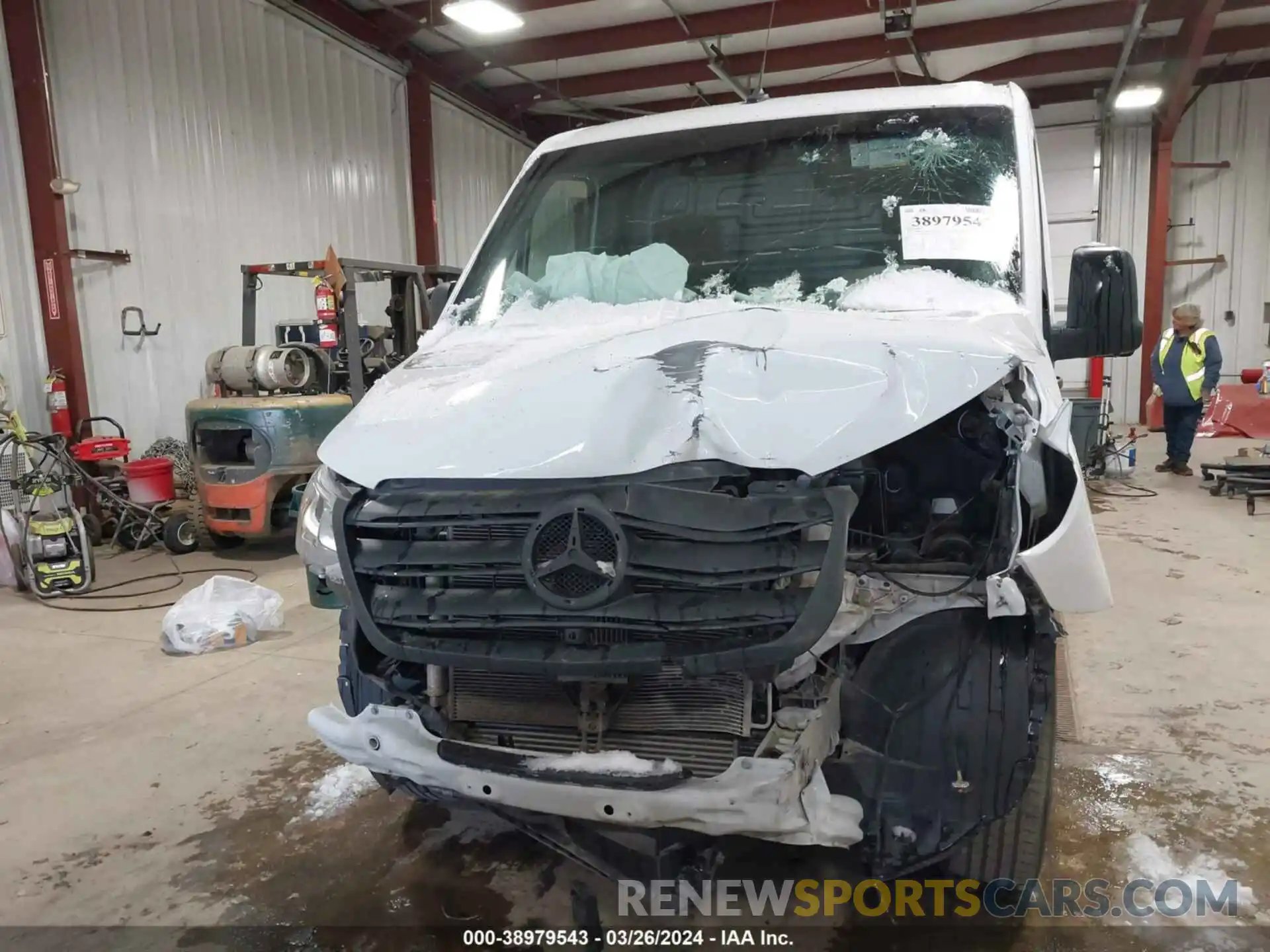 13 Photograph of a damaged car W1Y70BGY0NT093495 MERCEDES-BENZ SPRINTER 1500 2022