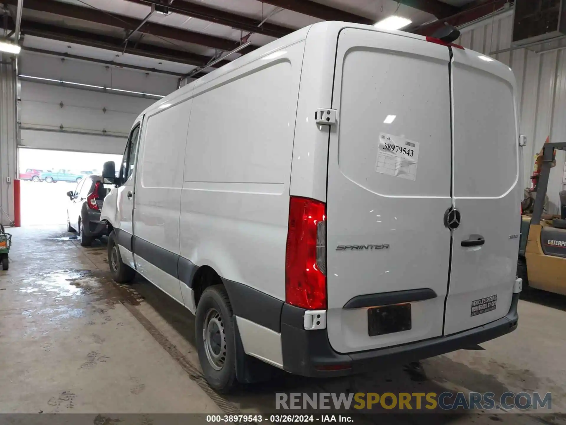 3 Photograph of a damaged car W1Y70BGY0NT093495 MERCEDES-BENZ SPRINTER 1500 2022