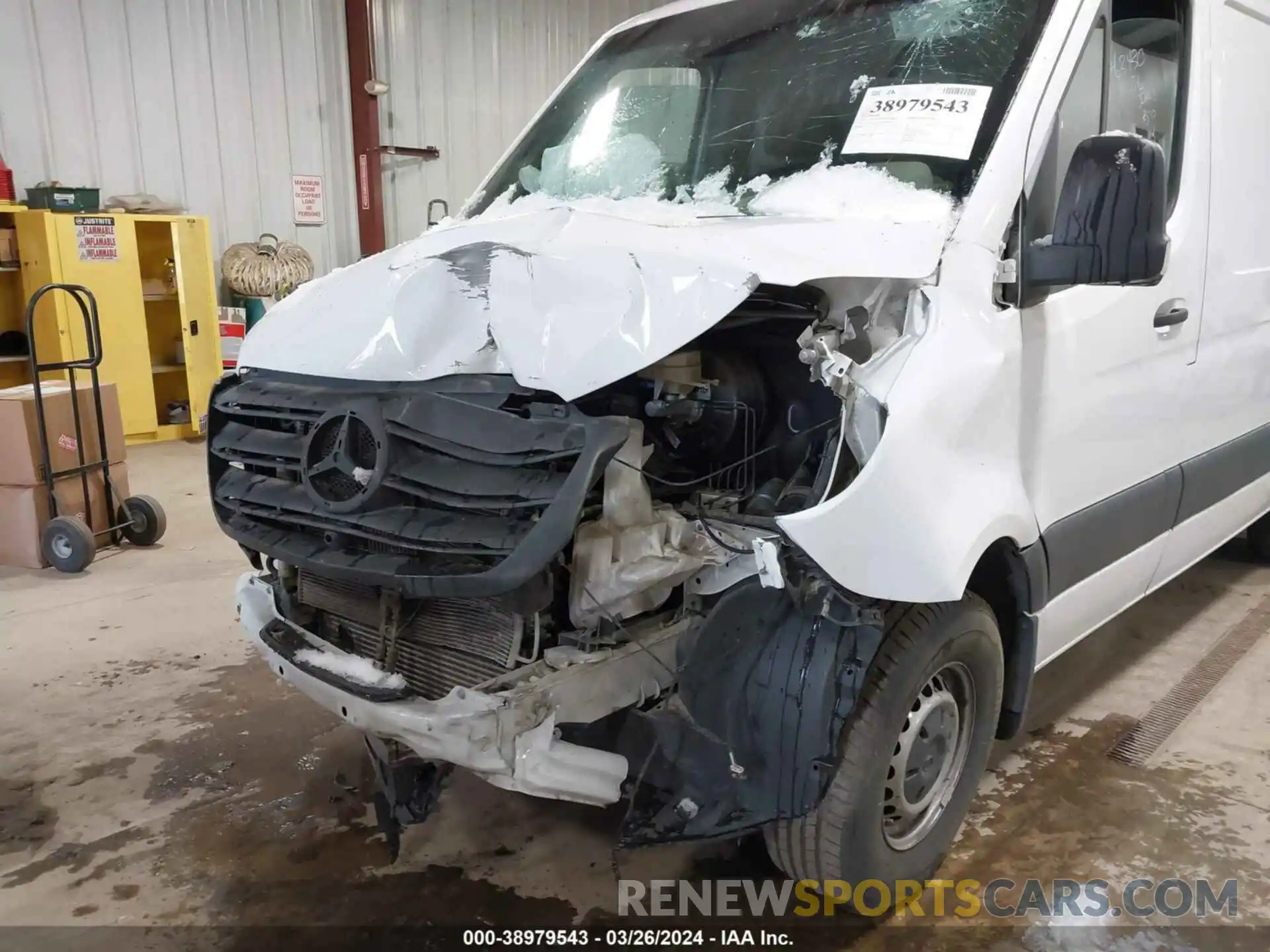 6 Photograph of a damaged car W1Y70BGY0NT093495 MERCEDES-BENZ SPRINTER 1500 2022