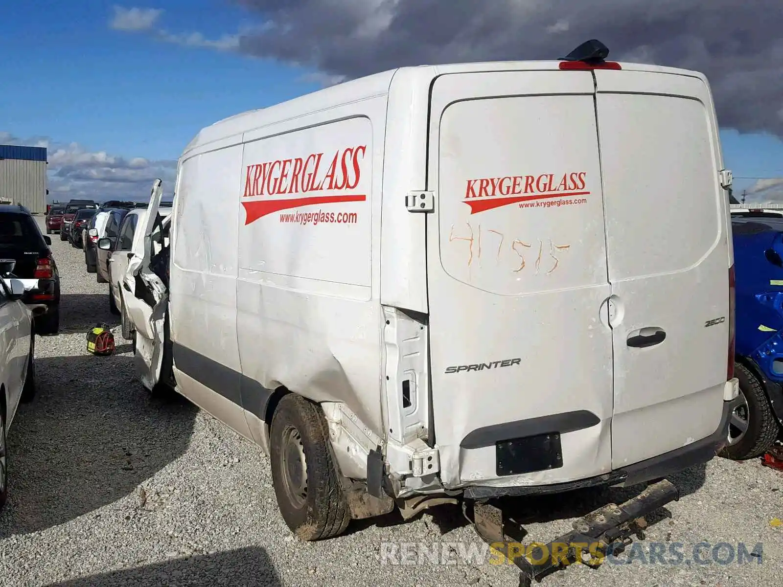 3 Photograph of a damaged car WD3PF0CD1KT003531 MERCEDES-BENZ SPRINTER 2 2019