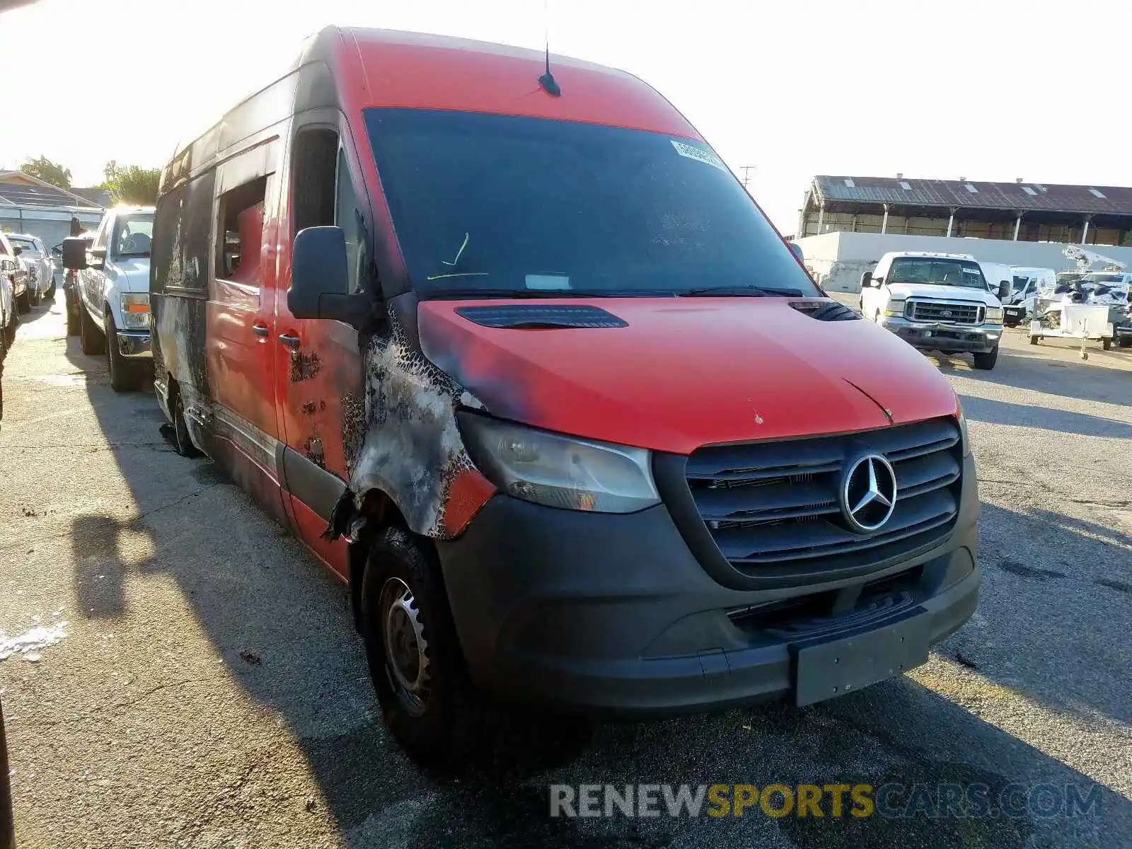 1 Photograph of a damaged car WD3PF1CD1KP028492 MERCEDES-BENZ SPRINTER 2 2019