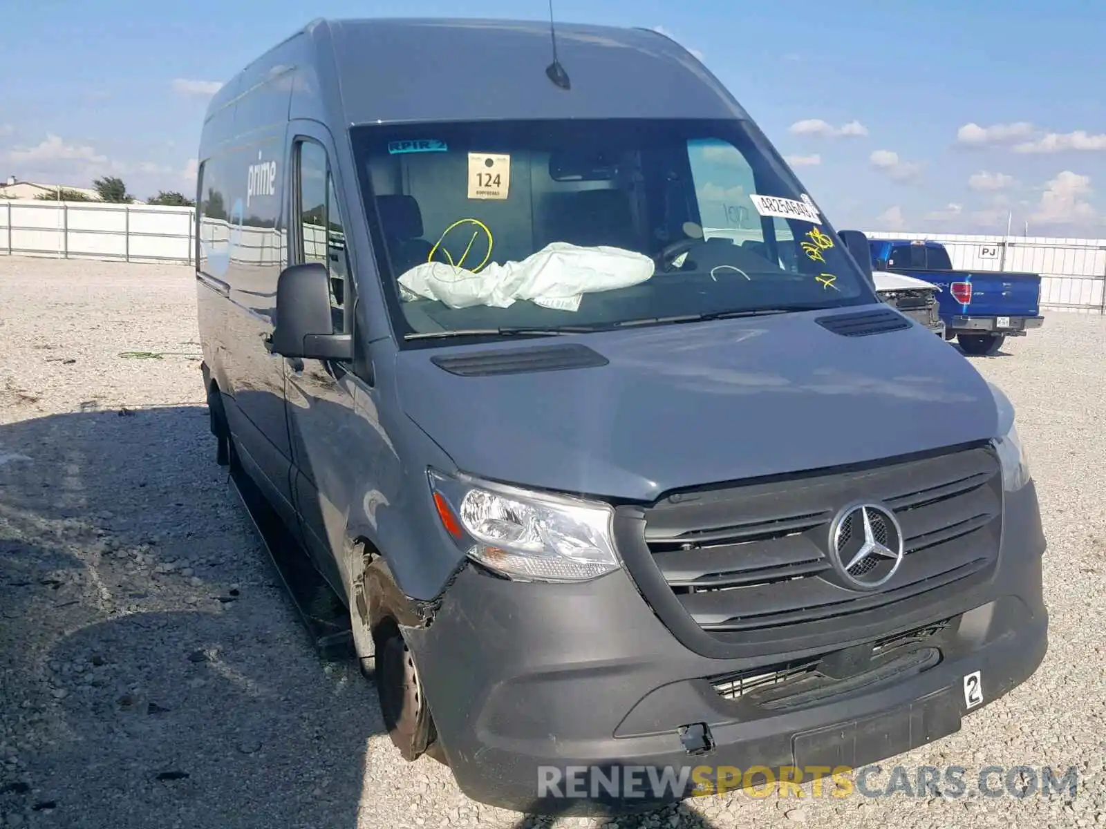 1 Photograph of a damaged car WD4PF0CD1KP102046 MERCEDES-BENZ SPRINTER 2 2019