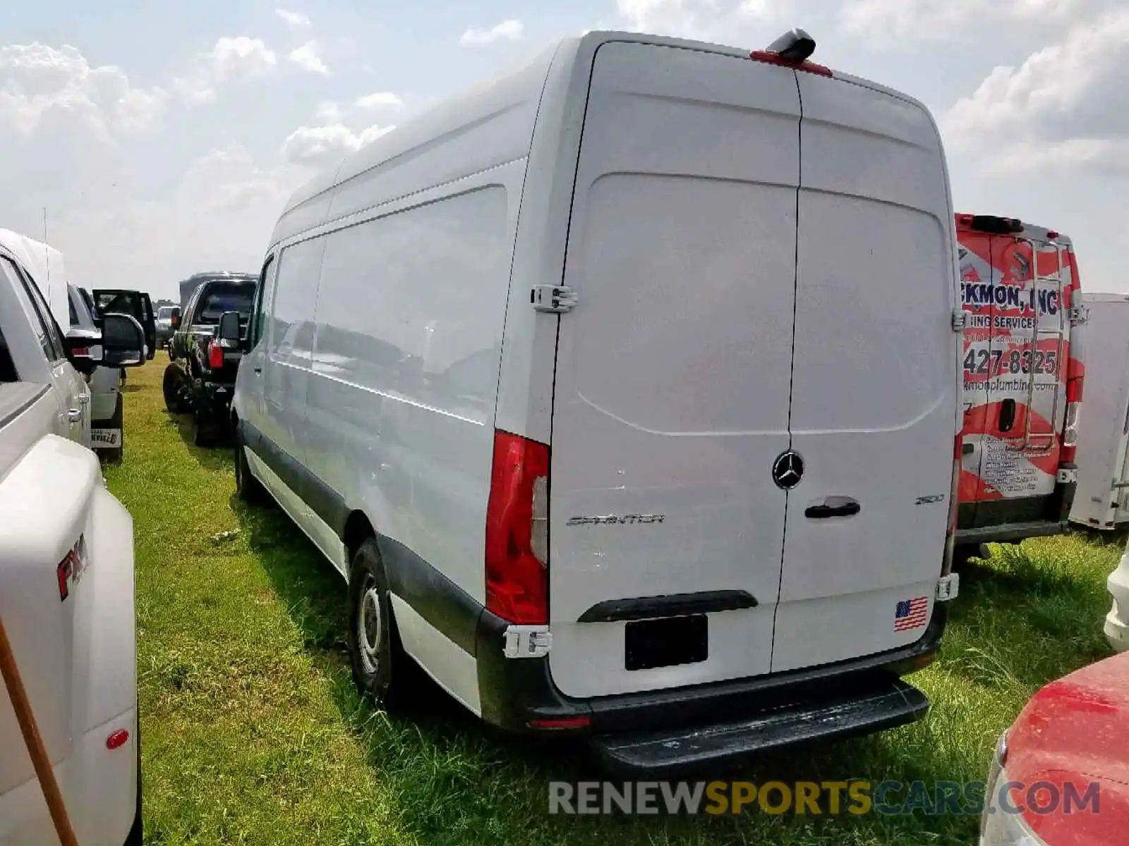 3 Фотография поврежденного автомобиля WD4PF1CD1KP021893 MERCEDES-BENZ SPRINTER 2 2019