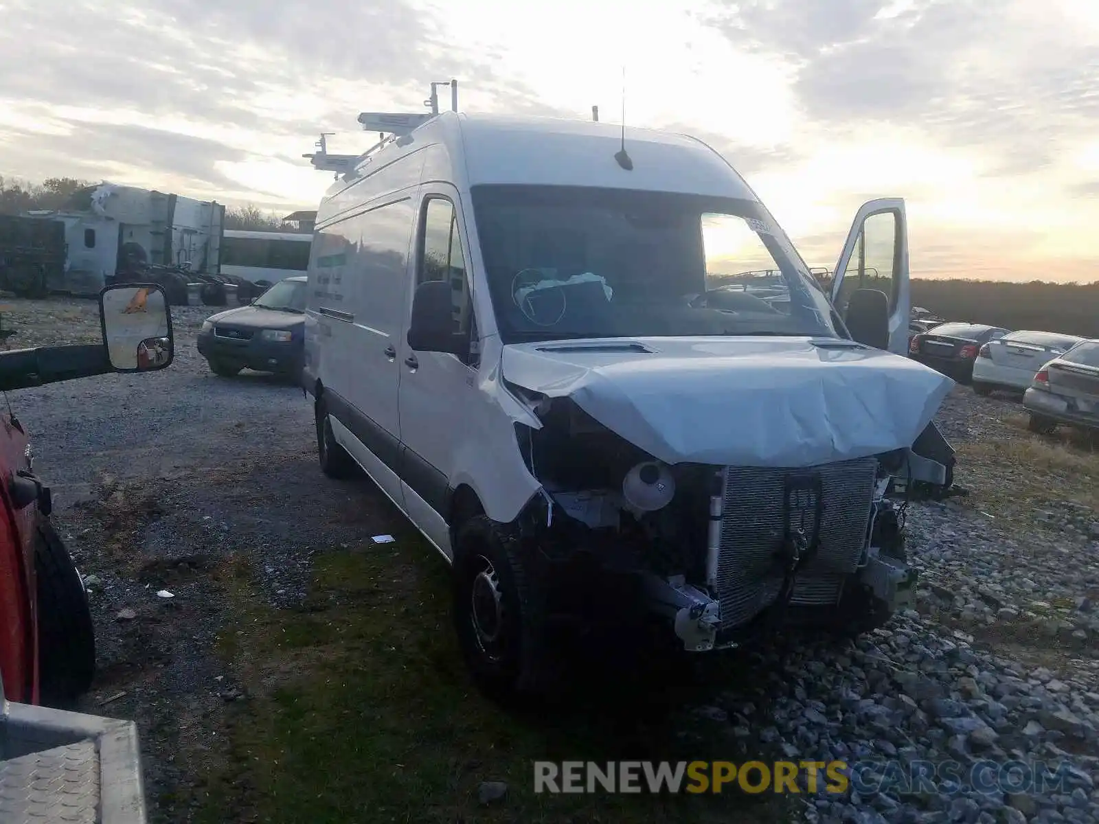 1 Photograph of a damaged car WD4PF1CD9KP021186 MERCEDES-BENZ SPRINTER 2 2019