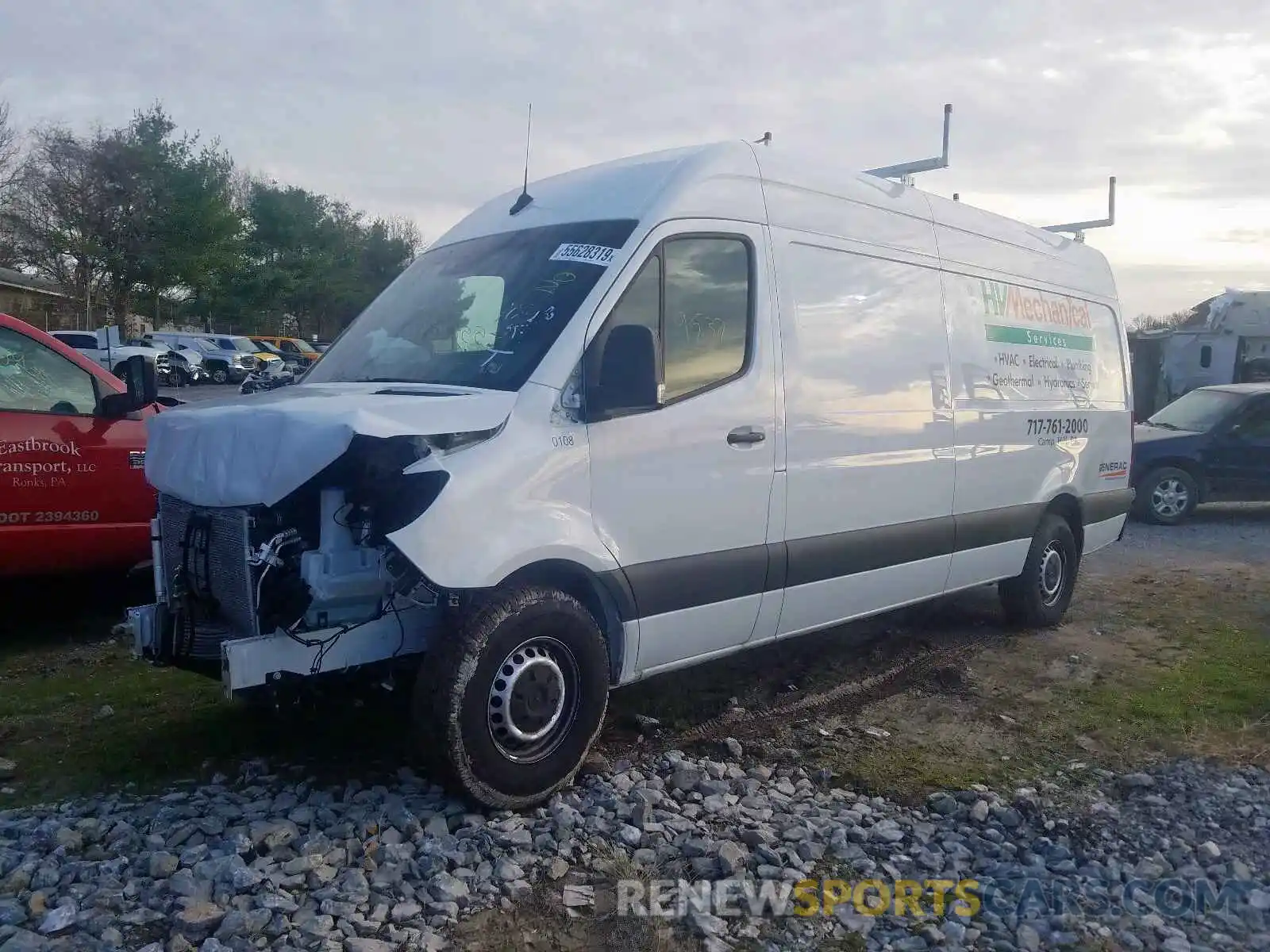 2 Photograph of a damaged car WD4PF1CD9KP021186 MERCEDES-BENZ SPRINTER 2 2019