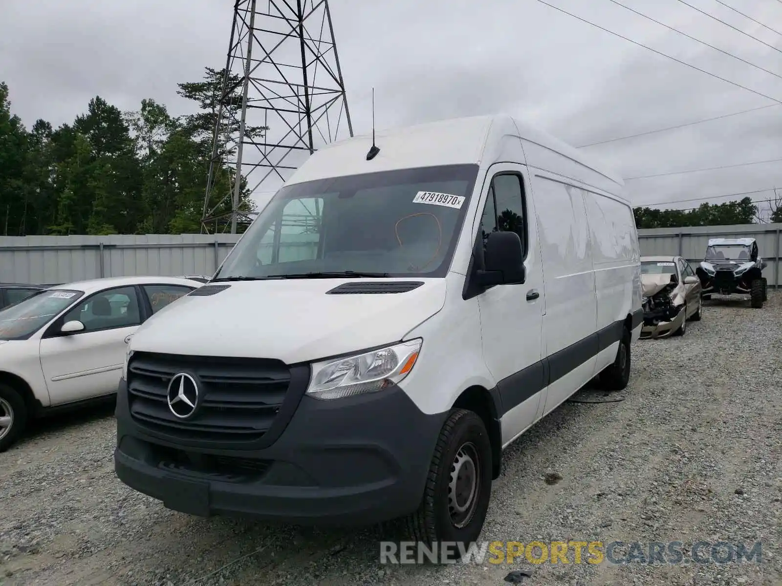 2 Photograph of a damaged car W1W40CHYXKT018461 MERCEDES-BENZ SPRINTER 2019