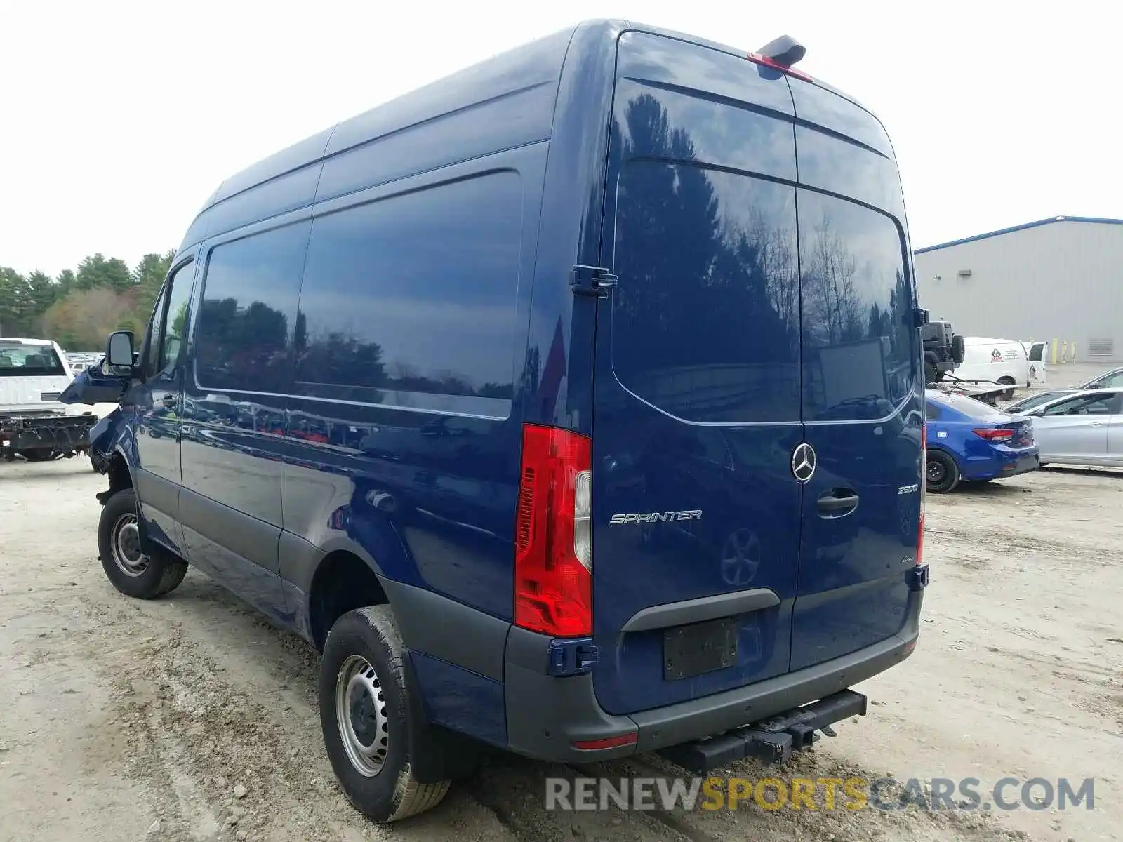 3 Фотография поврежденного автомобиля W1W4EBVY9KT017320 MERCEDES-BENZ SPRINTER 2019