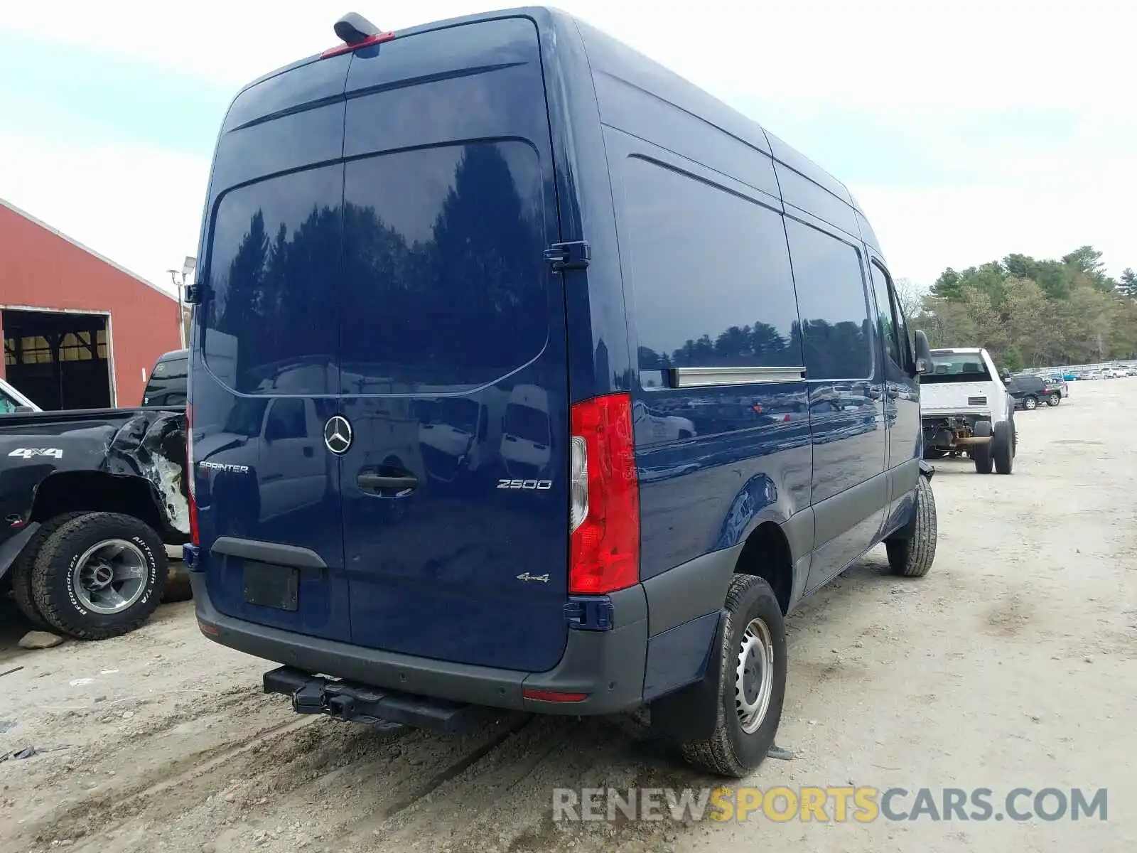 4 Фотография поврежденного автомобиля W1W4EBVY9KT017320 MERCEDES-BENZ SPRINTER 2019