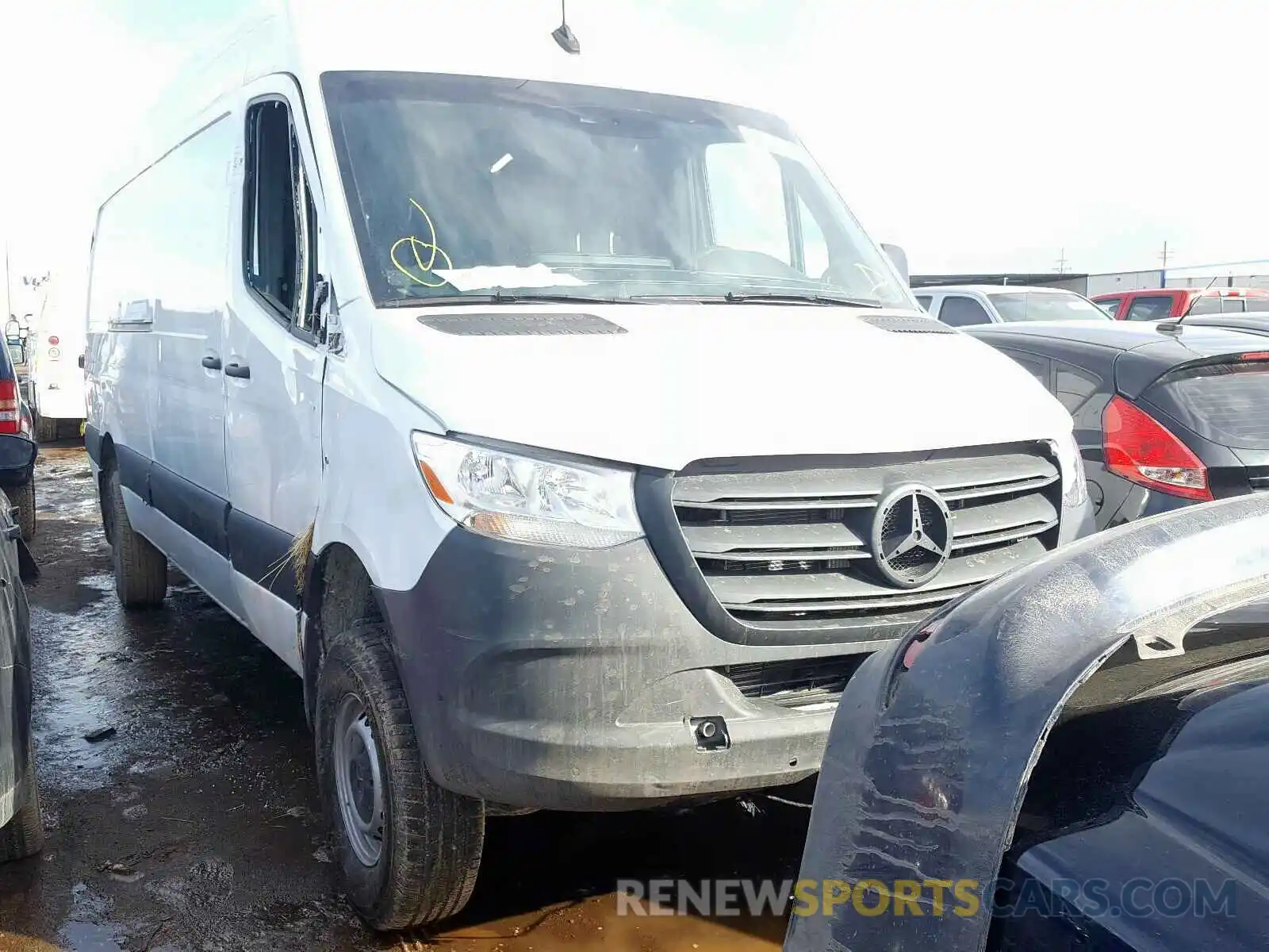 1 Photograph of a damaged car W1W4ECVY8KT018304 MERCEDES-BENZ SPRINTER 2019