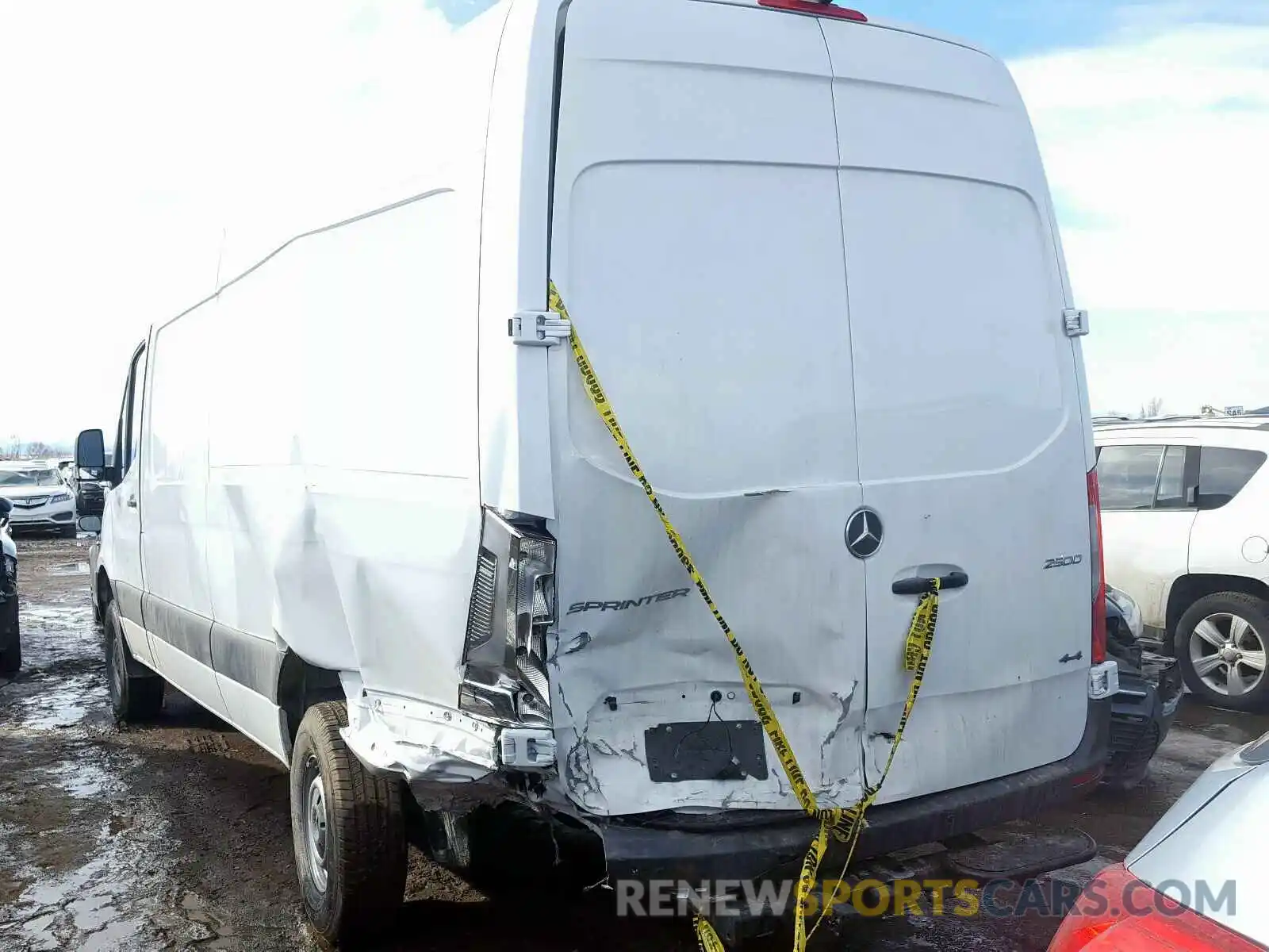 3 Photograph of a damaged car W1W4ECVY8KT018304 MERCEDES-BENZ SPRINTER 2019