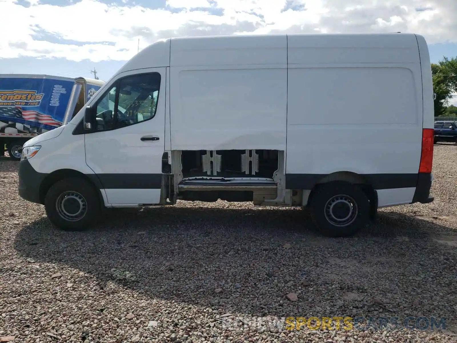 9 Photograph of a damaged car W1W70BGYXKT018761 MERCEDES-BENZ SPRINTER 2019