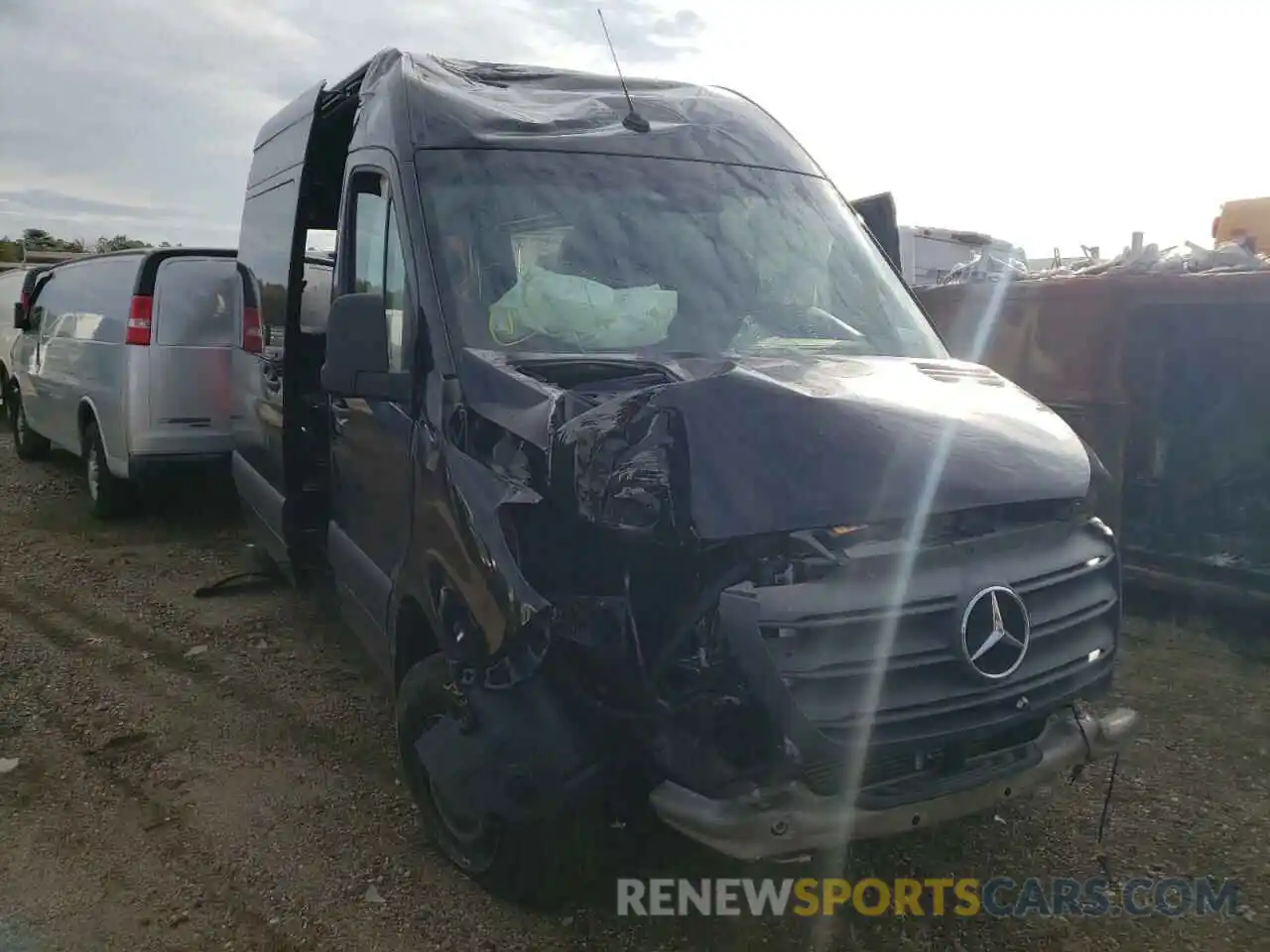 1 Photograph of a damaged car W1X70BGY2KT019236 MERCEDES-BENZ SPRINTER 2019