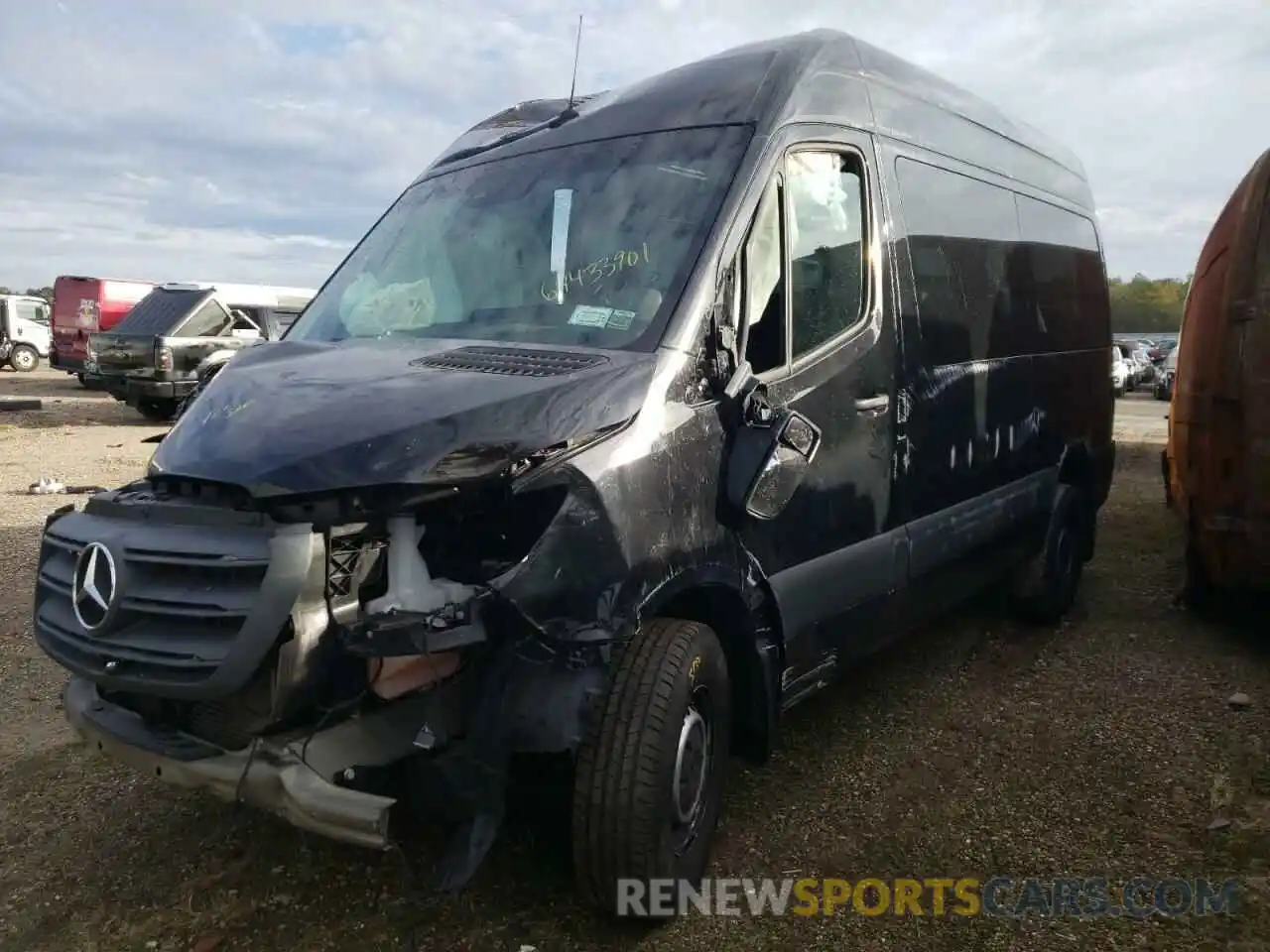 2 Photograph of a damaged car W1X70BGY2KT019236 MERCEDES-BENZ SPRINTER 2019