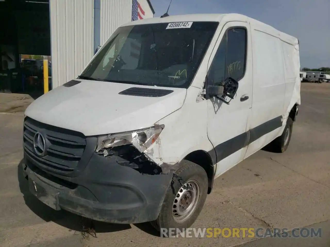 2 Photograph of a damaged car W1Y4EBHYXKP191716 MERCEDES-BENZ SPRINTER 2019