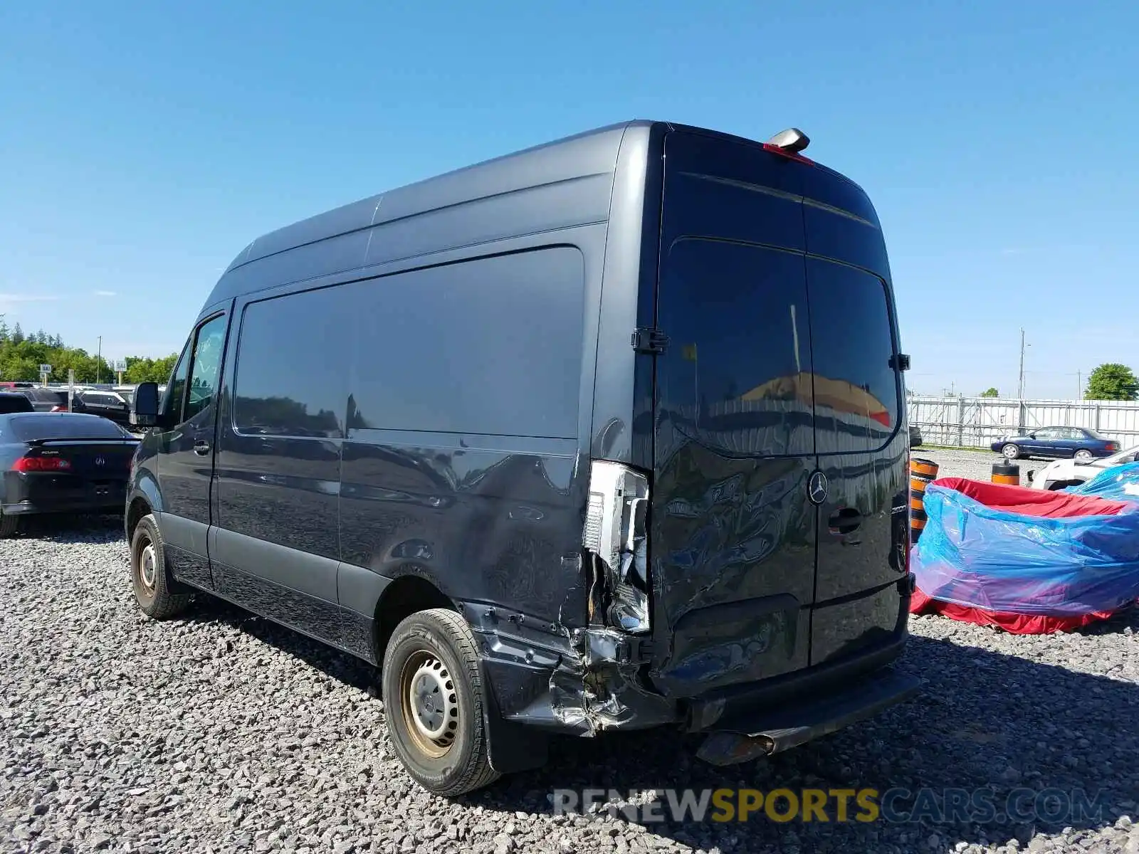 3 Фотография поврежденного автомобиля WD3BF0CD5KP046241 MERCEDES-BENZ SPRINTER 2019