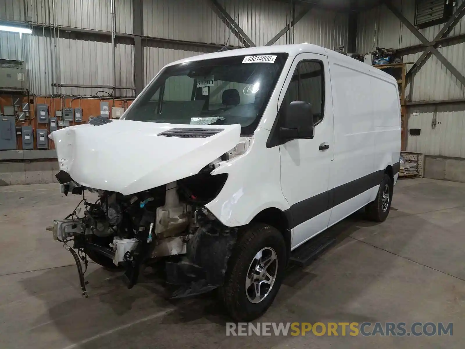 2 Photograph of a damaged car WD3BF0CD8KP021141 MERCEDES-BENZ SPRINTER 2019