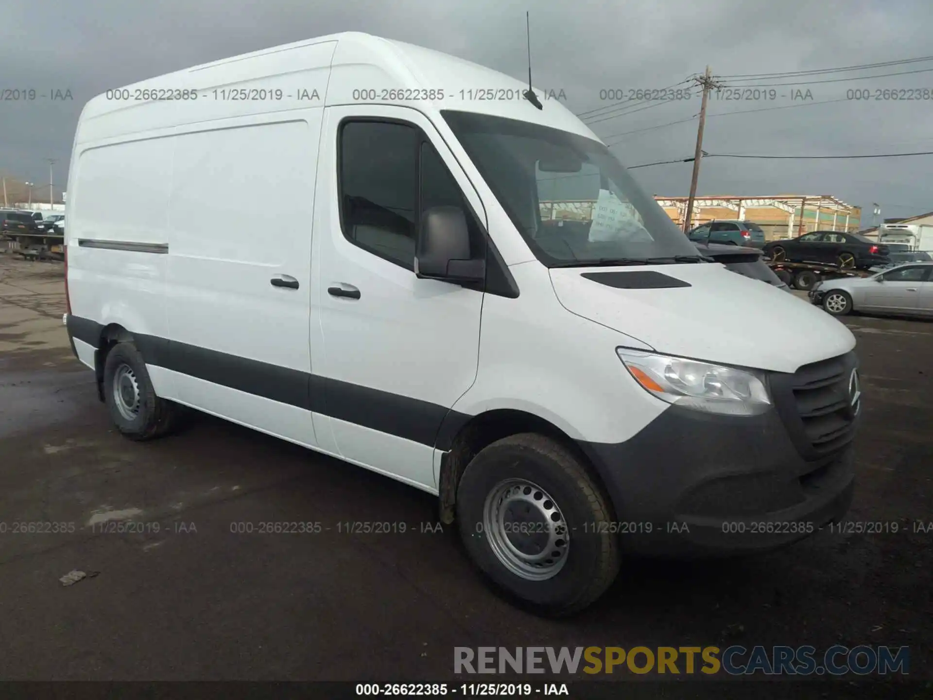 1 Photograph of a damaged car WD3BF0ED5KT014281 MERCEDES-BENZ SPRINTER 2019