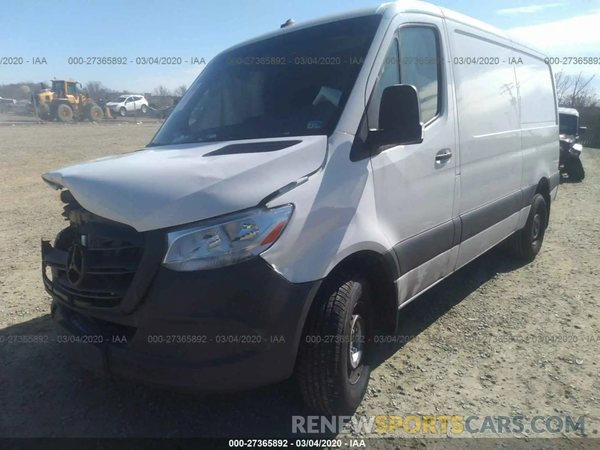 2 Фотография поврежденного автомобиля WD3PF0CD2KP048633 MERCEDES-BENZ SPRINTER 2019