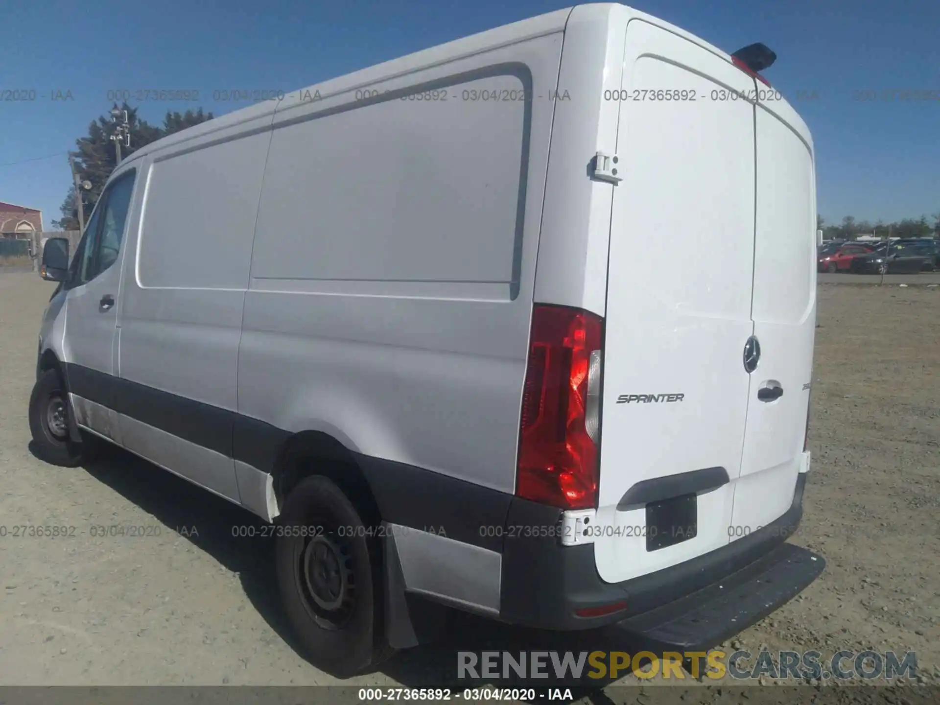 3 Photograph of a damaged car WD3PF0CD2KP048633 MERCEDES-BENZ SPRINTER 2019