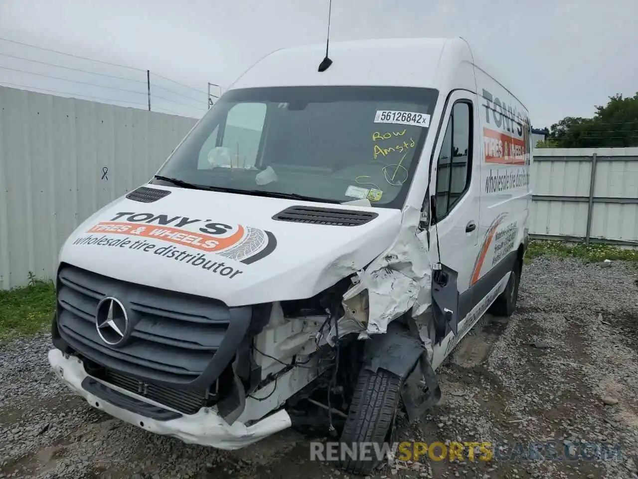 2 Фотография поврежденного автомобиля WD3PF0CD5KP026710 MERCEDES-BENZ SPRINTER 2019