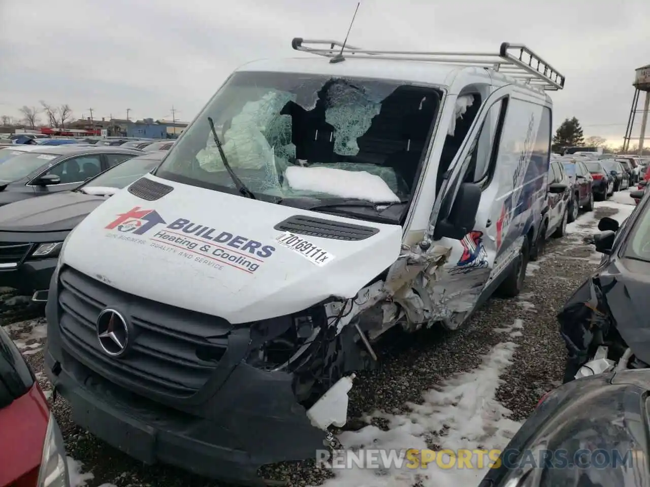 2 Photograph of a damaged car WD3PF0CD8KP073438 MERCEDES-BENZ SPRINTER 2019