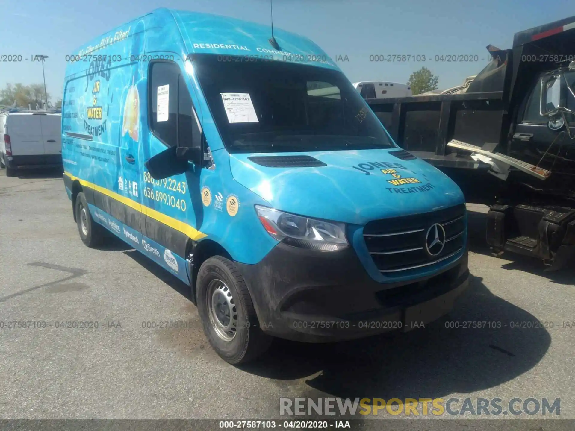 1 Photograph of a damaged car WD3PF0CD9KP058950 MERCEDES-BENZ SPRINTER 2019