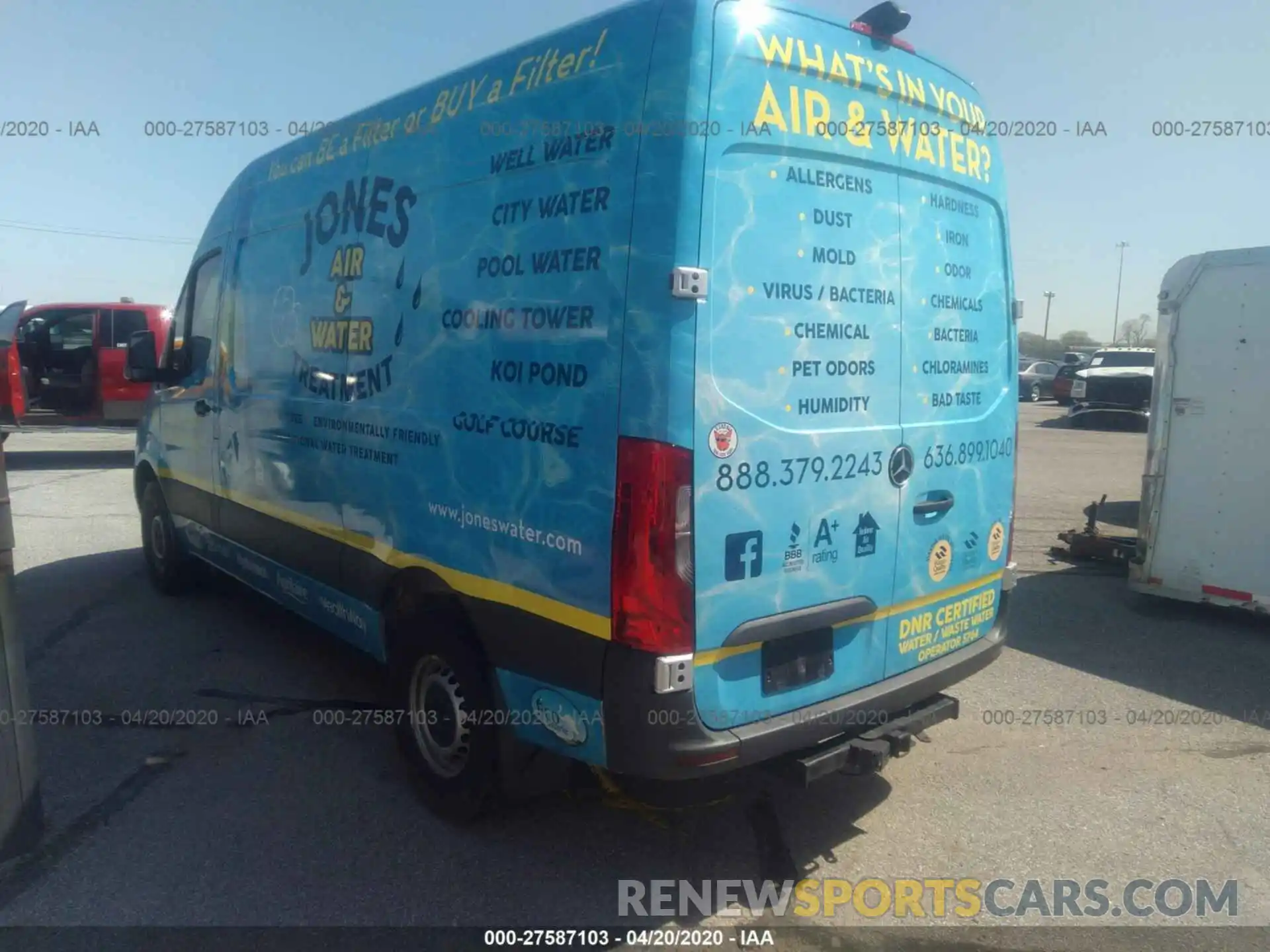 3 Фотография поврежденного автомобиля WD3PF0CD9KP058950 MERCEDES-BENZ SPRINTER 2019