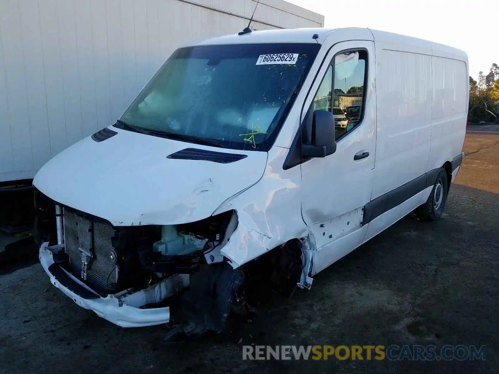 2 Photograph of a damaged car WD3PF0CDXKP024855 MERCEDES-BENZ SPRINTER 2019