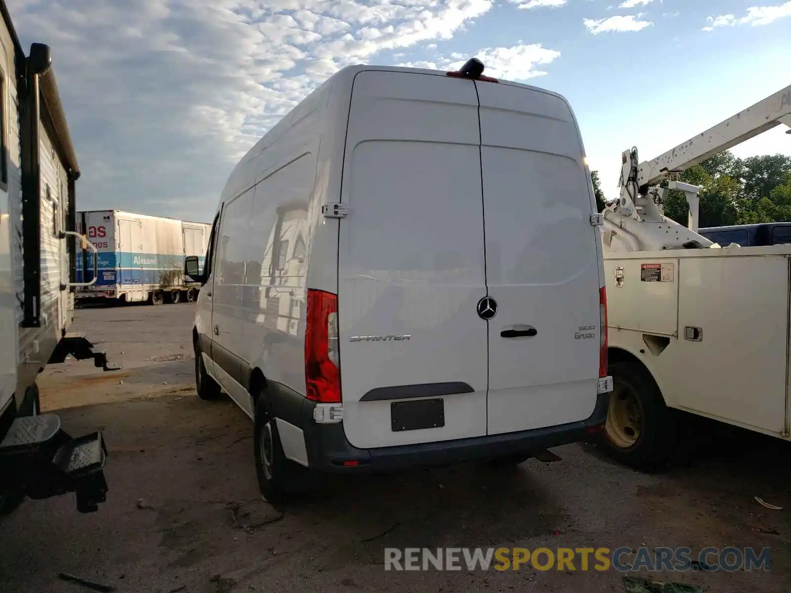 3 Photograph of a damaged car WD3PF0ED7KT006799 MERCEDES-BENZ SPRINTER 2019