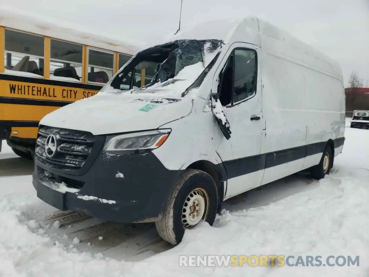 2 Фотография поврежденного автомобиля WD3PF1CD1KP155226 MERCEDES-BENZ SPRINTER 2019