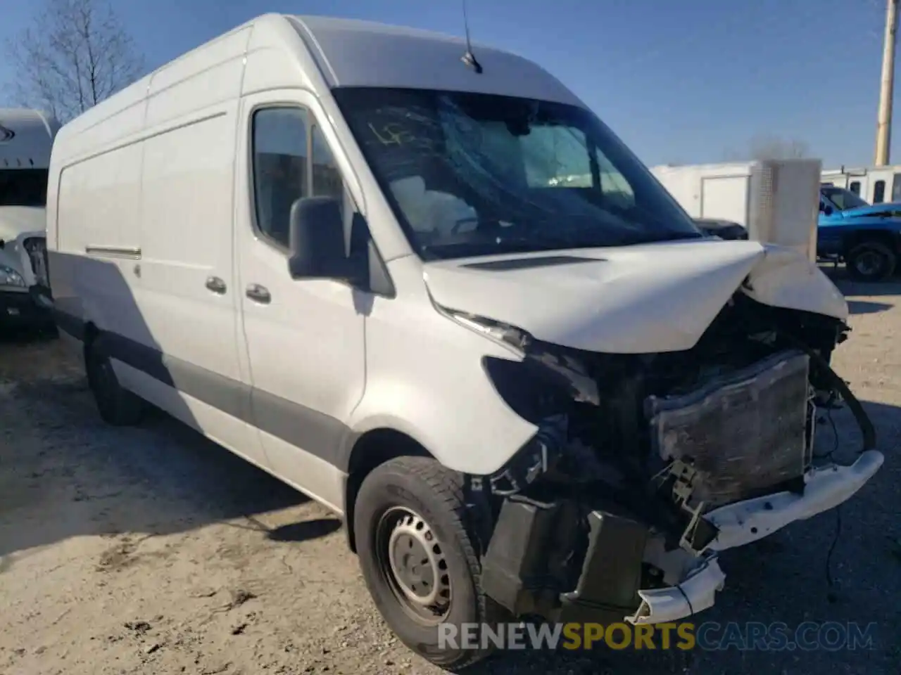 1 Photograph of a damaged car WD3PF1CD1KP176559 MERCEDES-BENZ SPRINTER 2019