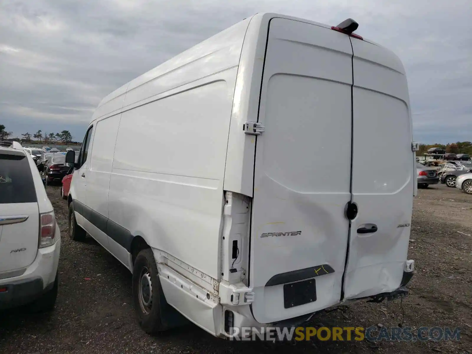 3 Photograph of a damaged car WD3PF1CD1KP186749 MERCEDES-BENZ SPRINTER 2019