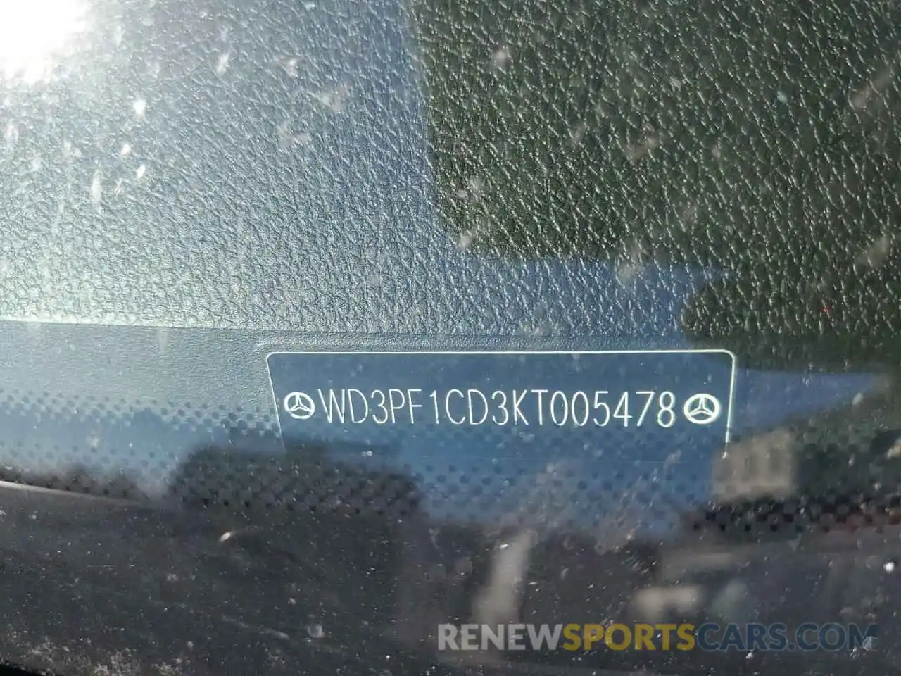 13 Photograph of a damaged car WD3PF1CD3KT005478 MERCEDES-BENZ SPRINTER 2019