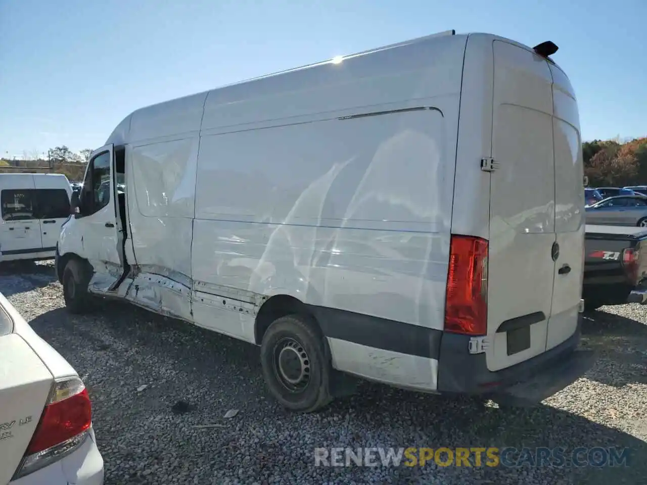 2 Фотография поврежденного автомобиля WD3PF1CD3KT005478 MERCEDES-BENZ SPRINTER 2019