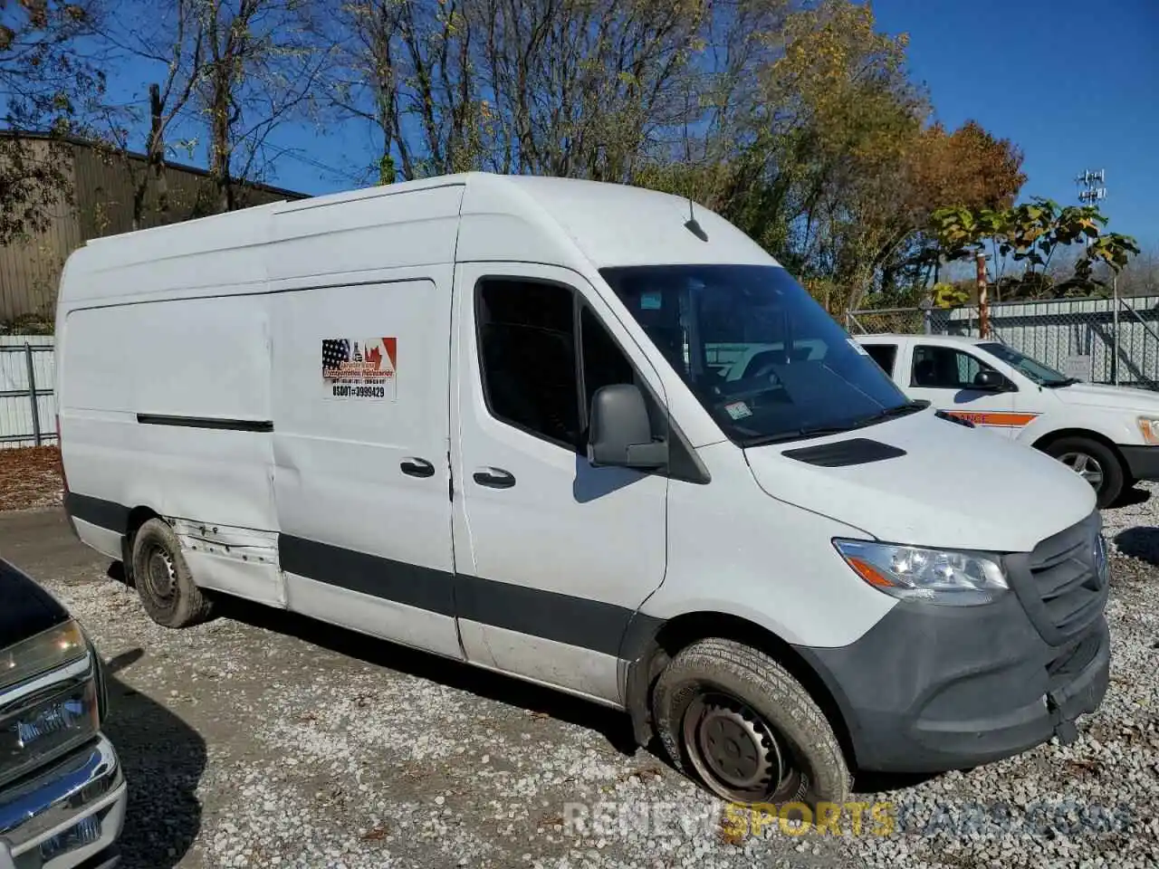 4 Фотография поврежденного автомобиля WD3PF1CD3KT005478 MERCEDES-BENZ SPRINTER 2019